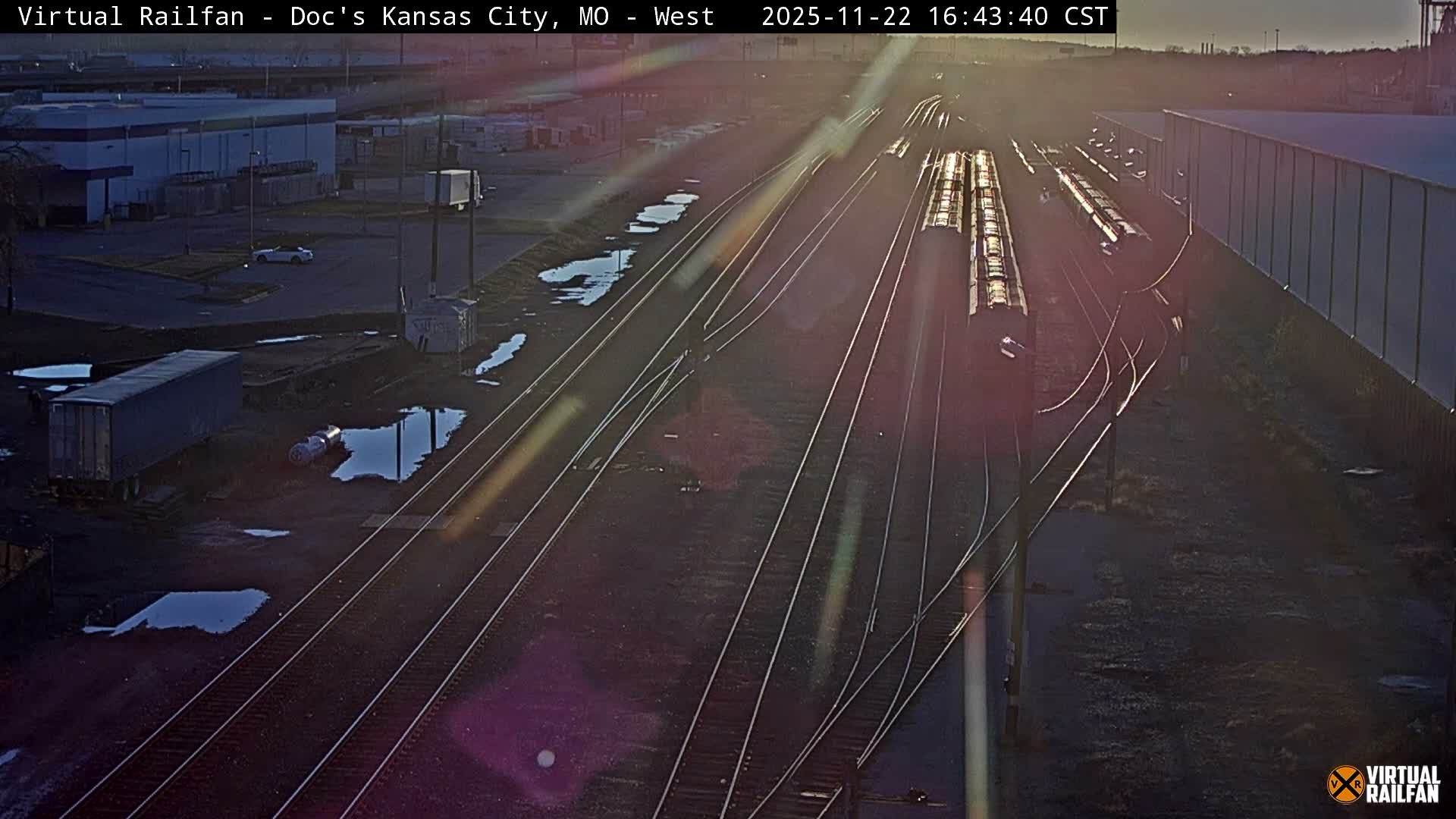 Kansas City Skyline & Train Depot Live Cam - Kansas City, Jackson, Missouri, USA 