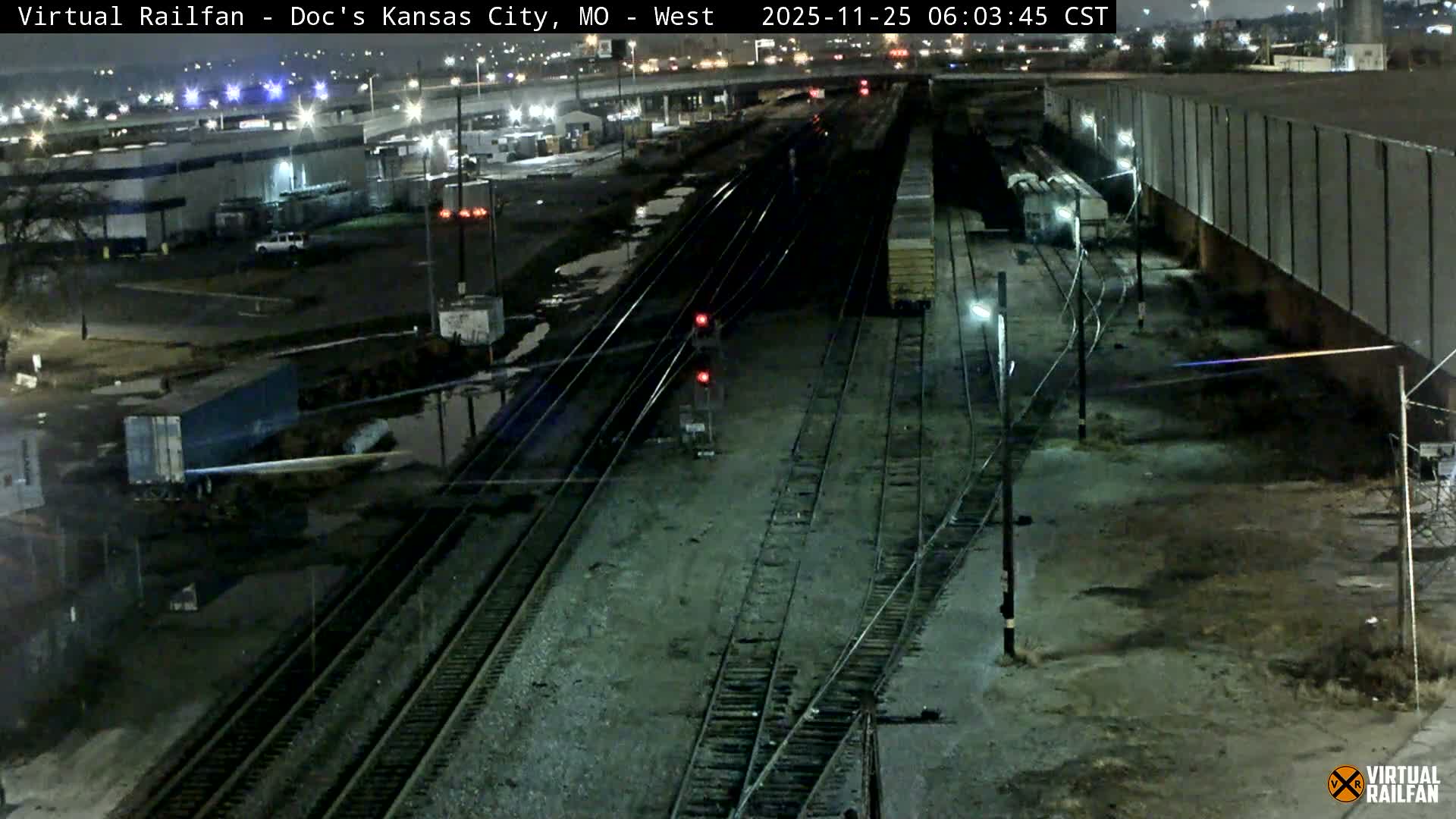 Kansas City Skyline & Train Depot Live Cam - Kansas City, Jackson, Missouri, USA 