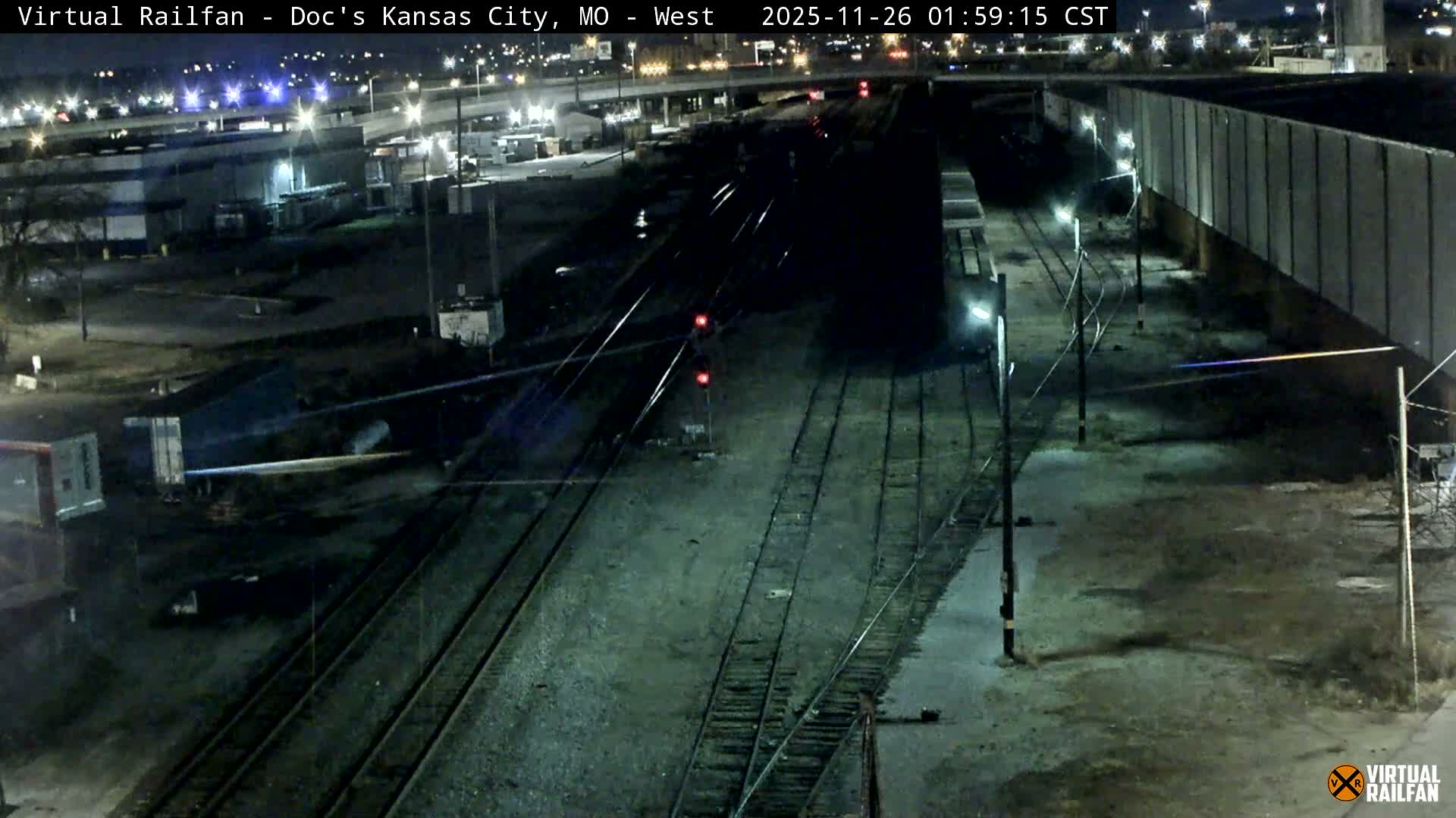 Kansas City Skyline & Train Depot Live Cam - Kansas City, Jackson, Missouri, USA 