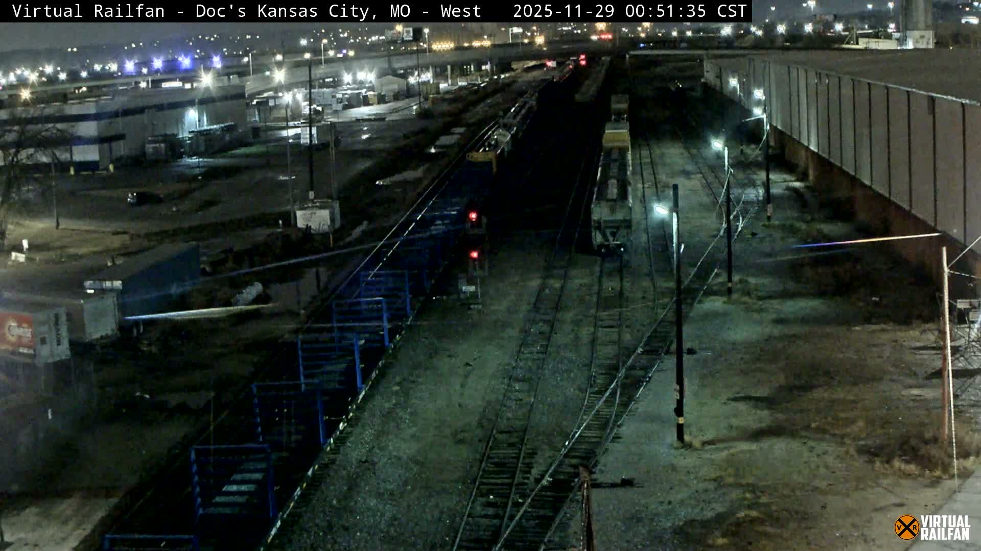 Kansas City Skyline & Train Depot Live Cam - Kansas City, Jackson, Missouri, USA 