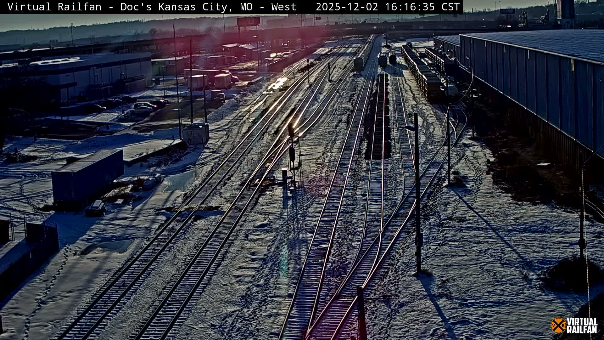 Kansas City Skyline & Train Depot Live Cam - Kansas City, Jackson, Missouri, USA 