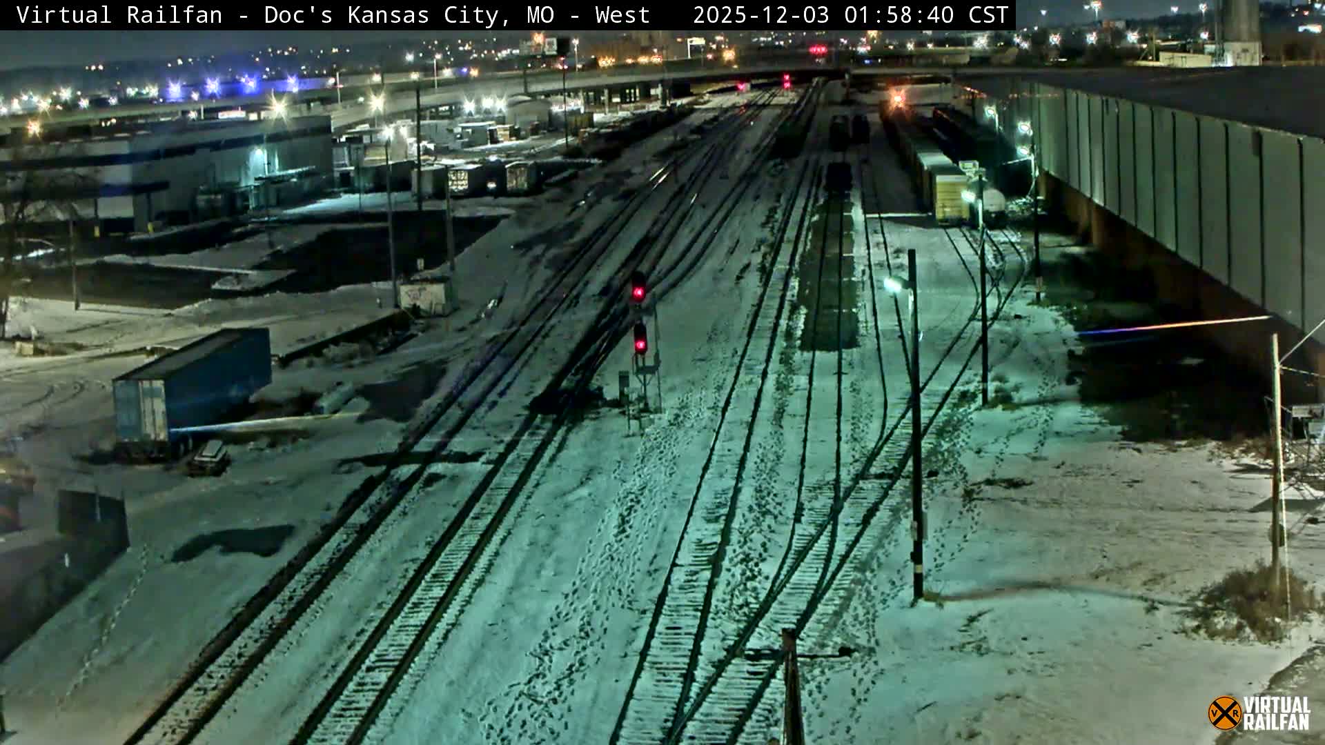 Kansas City Skyline & Train Depot Live Cam - Kansas City, Jackson, Missouri, USA 
