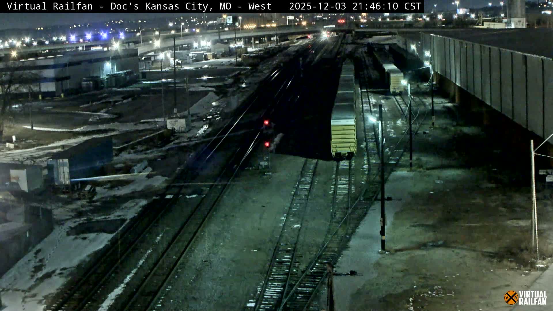 Kansas City Skyline & Train Depot Live Cam - Kansas City, Jackson, Missouri, USA 