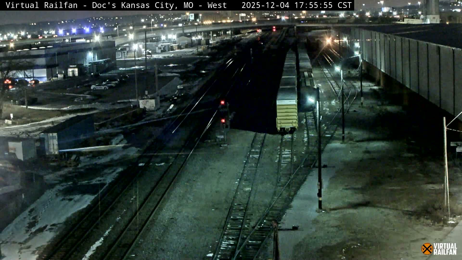 Kansas City Skyline & Train Depot Live Cam - Kansas City, Jackson, Missouri, USA 