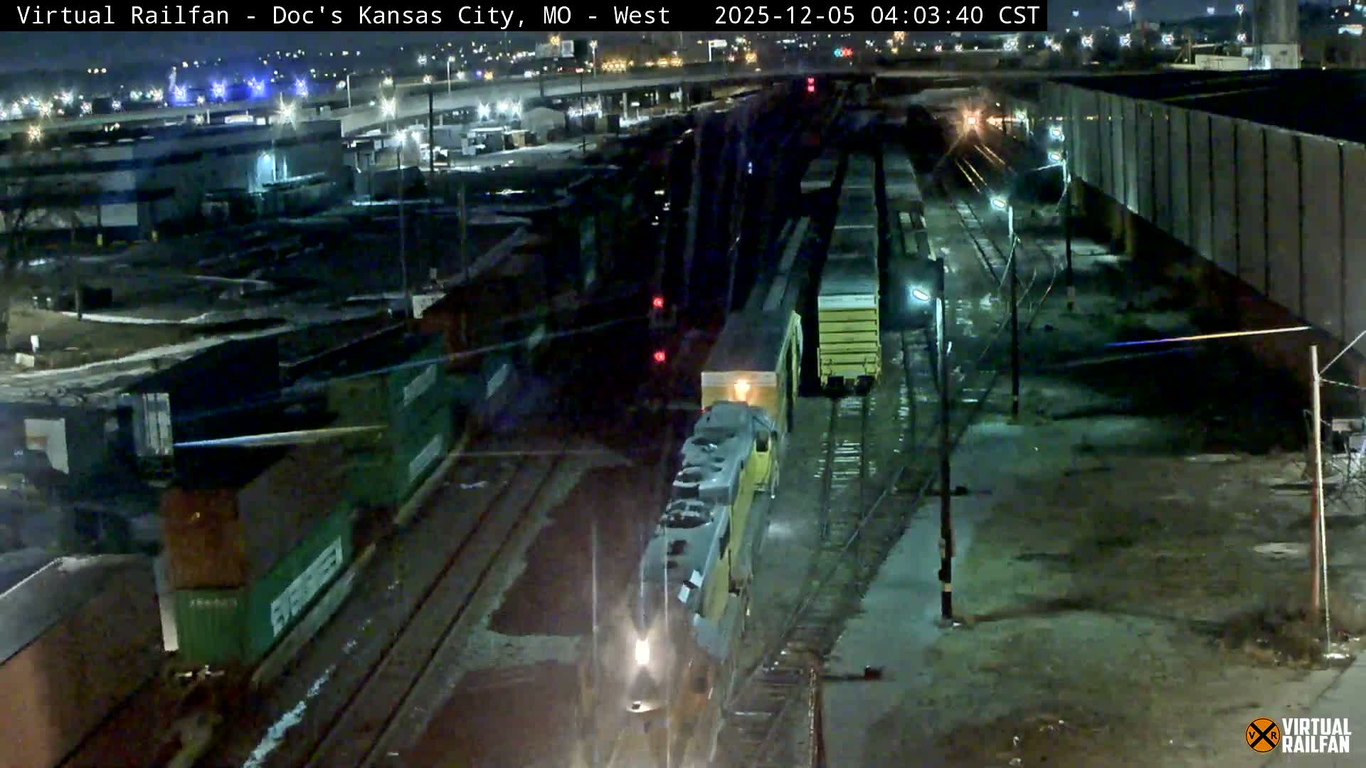 Kansas City Skyline & Train Depot Live Cam - Kansas City, Jackson, Missouri, USA 