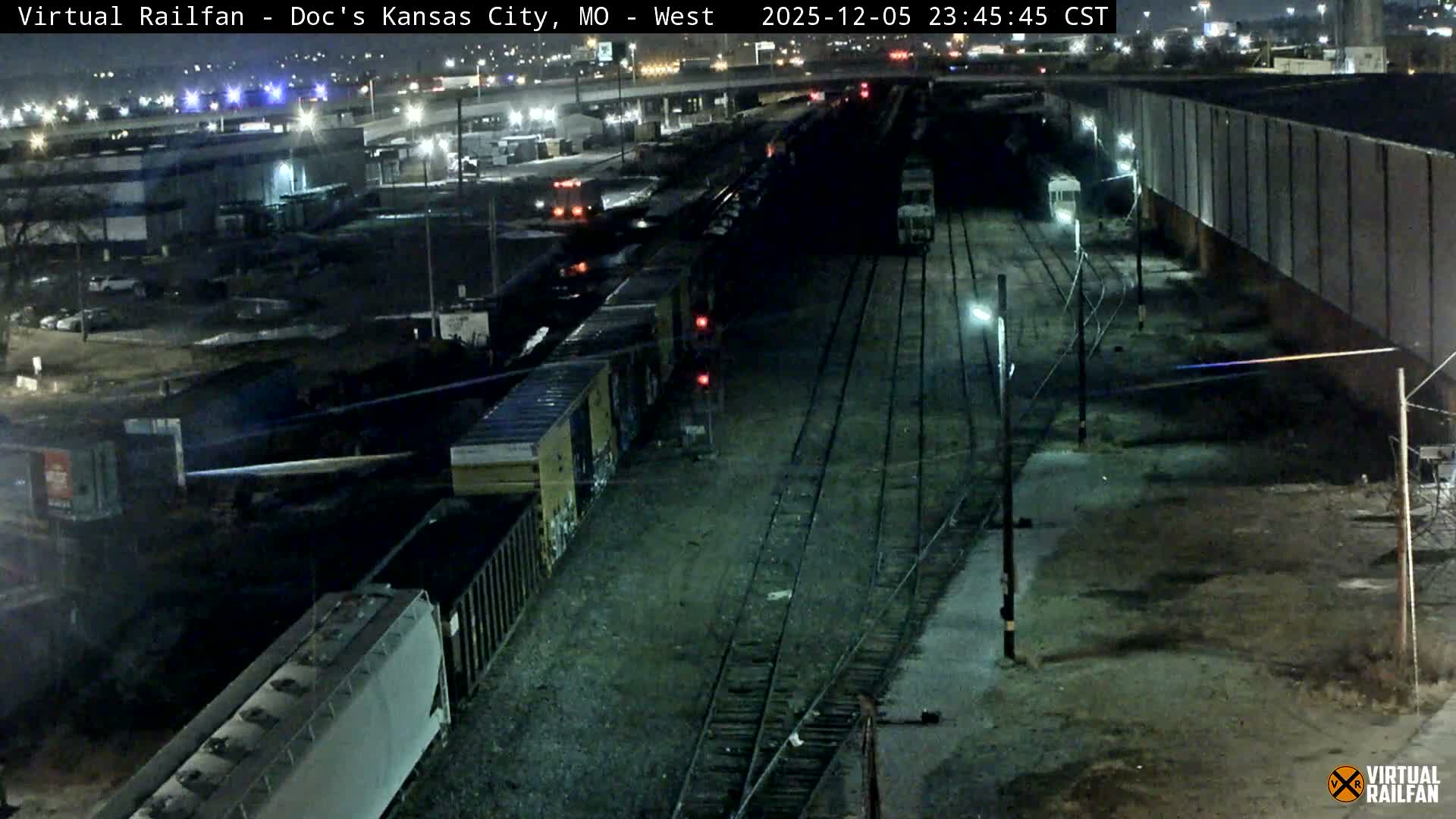 Kansas City Skyline & Train Depot Live Cam - Kansas City, Jackson, Missouri, USA 