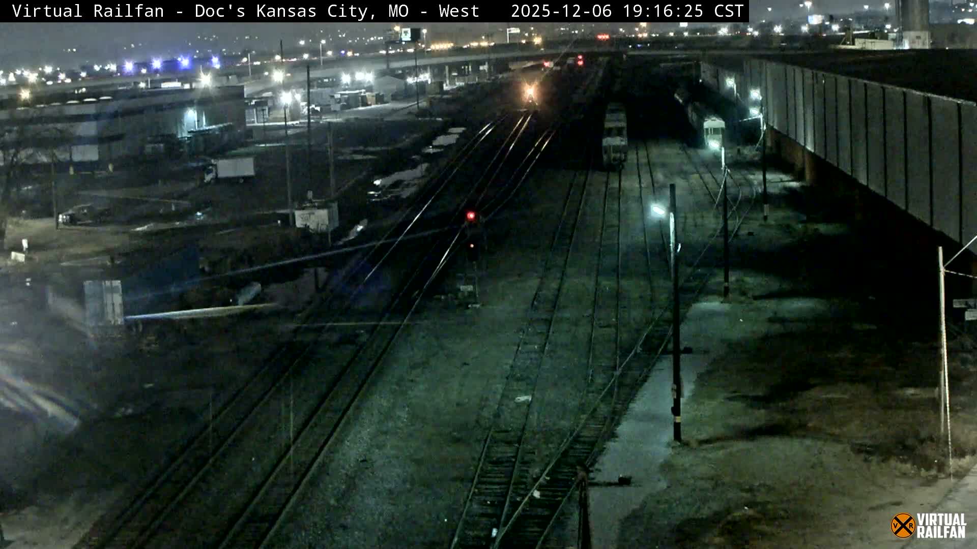 Kansas City Skyline & Train Depot Live Cam - Kansas City, Jackson, Missouri, USA 