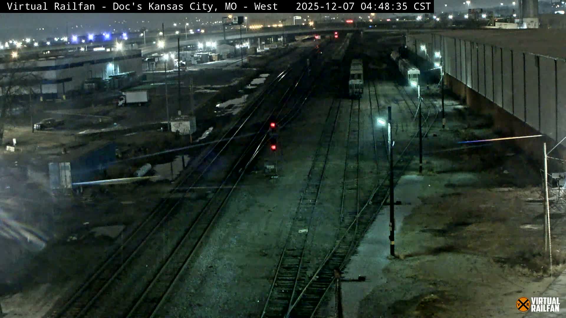 Kansas City Skyline & Train Depot Live Cam - Kansas City, Jackson, Missouri, USA 