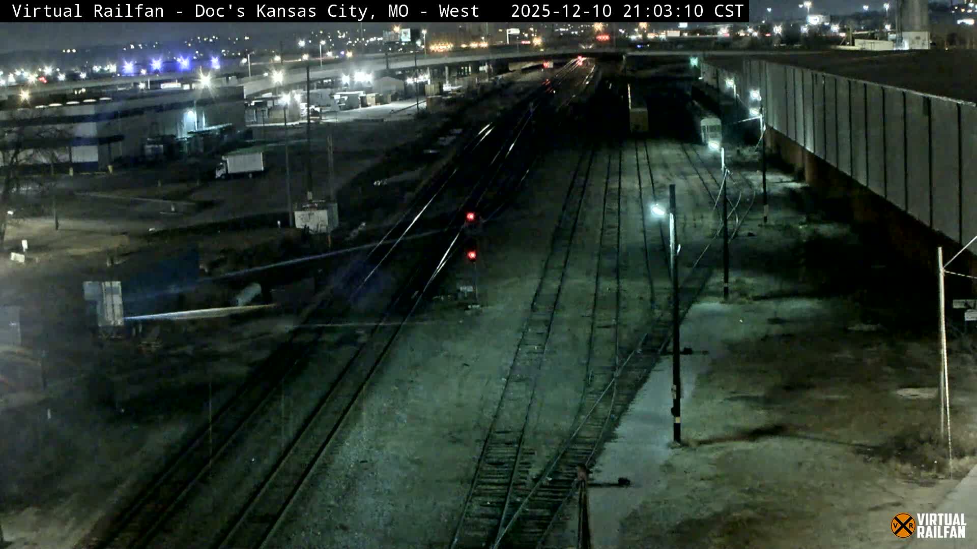 Kansas City Skyline & Train Depot Live Cam - Kansas City, Jackson, Missouri, USA 