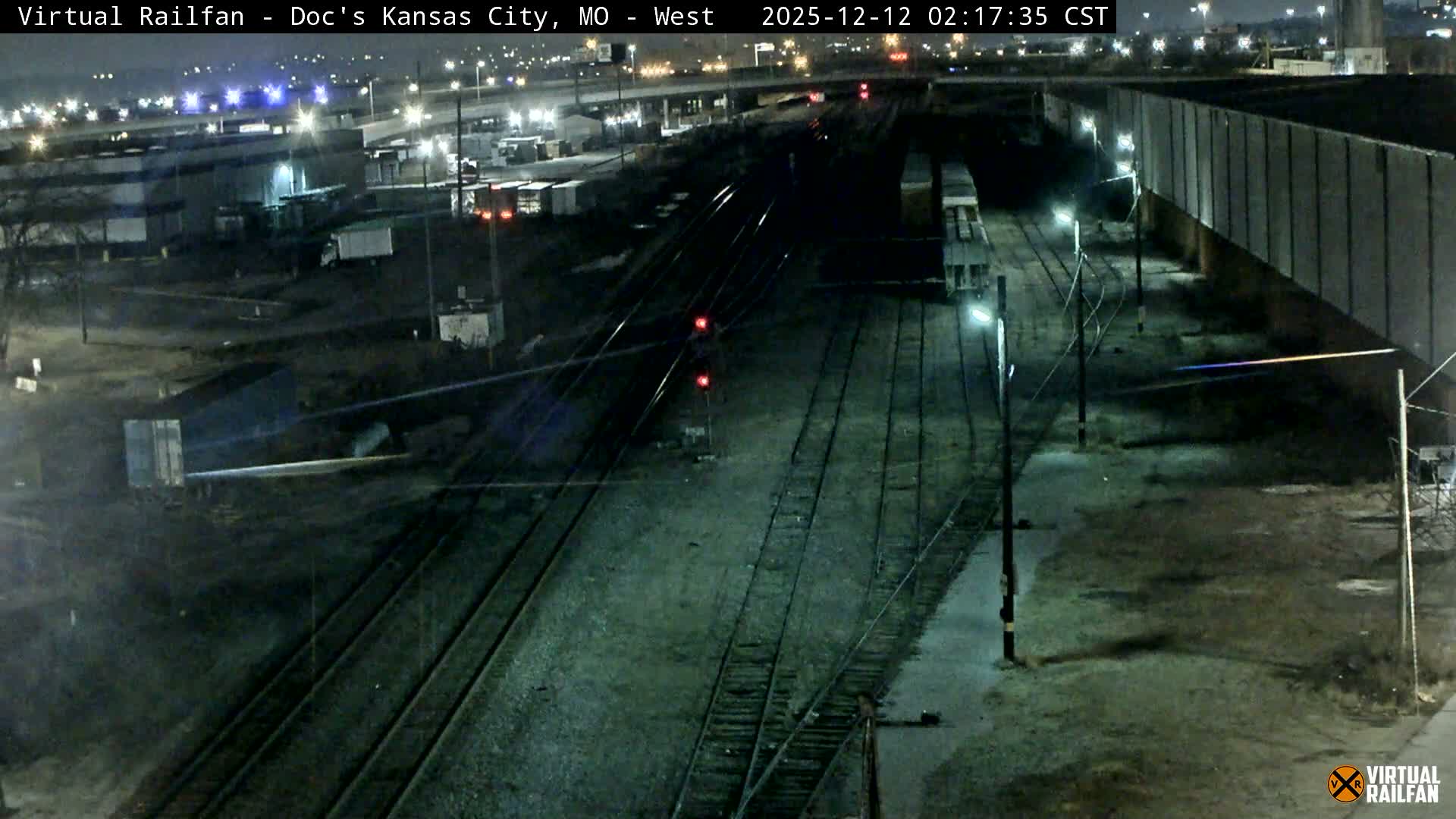 Kansas City Skyline & Train Depot Live Cam - Kansas City, Jackson, Missouri, USA 