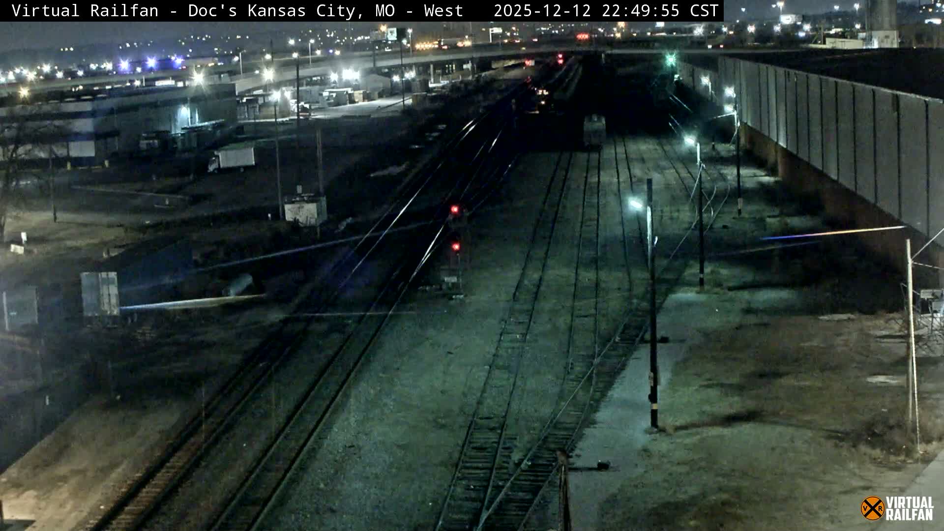 Kansas City Skyline & Train Depot Live Cam - Kansas City, Jackson, Missouri, USA 