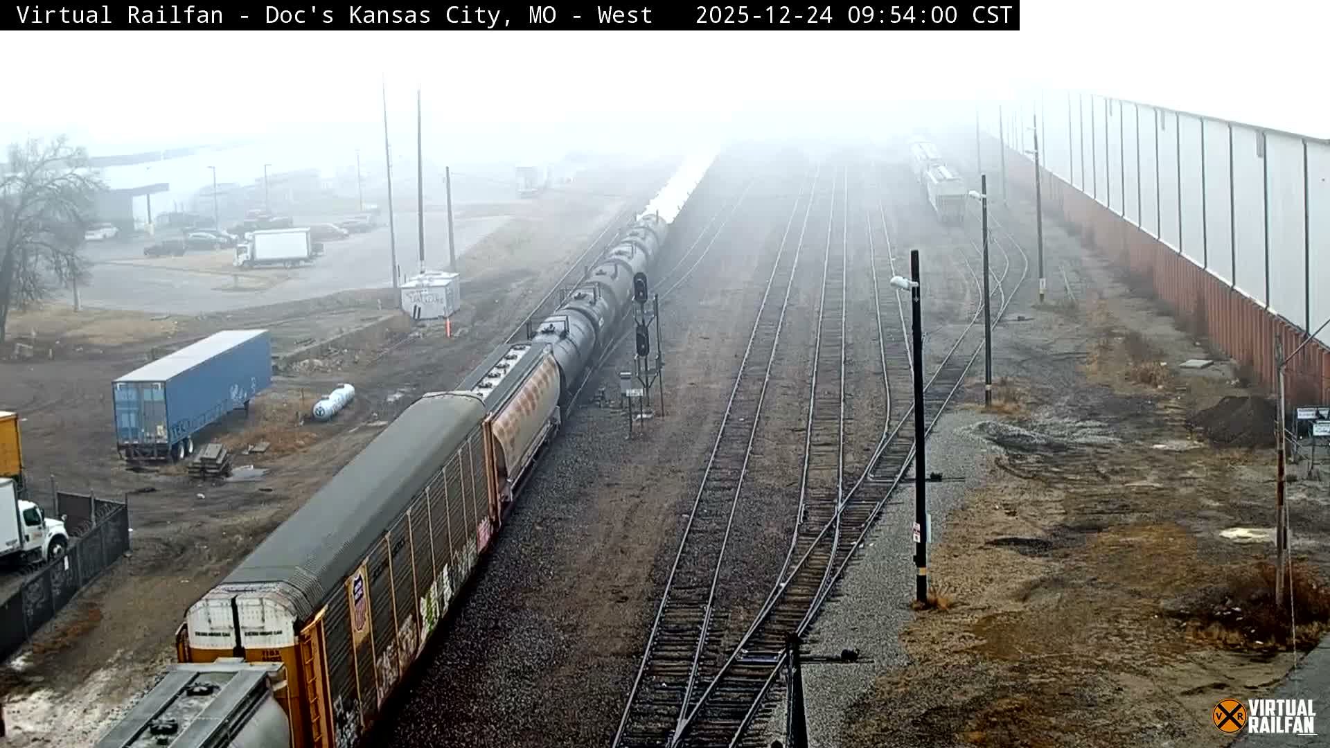 Kansas City Skyline & Train Depot Live Cam - Kansas City, Jackson, Missouri, USA 