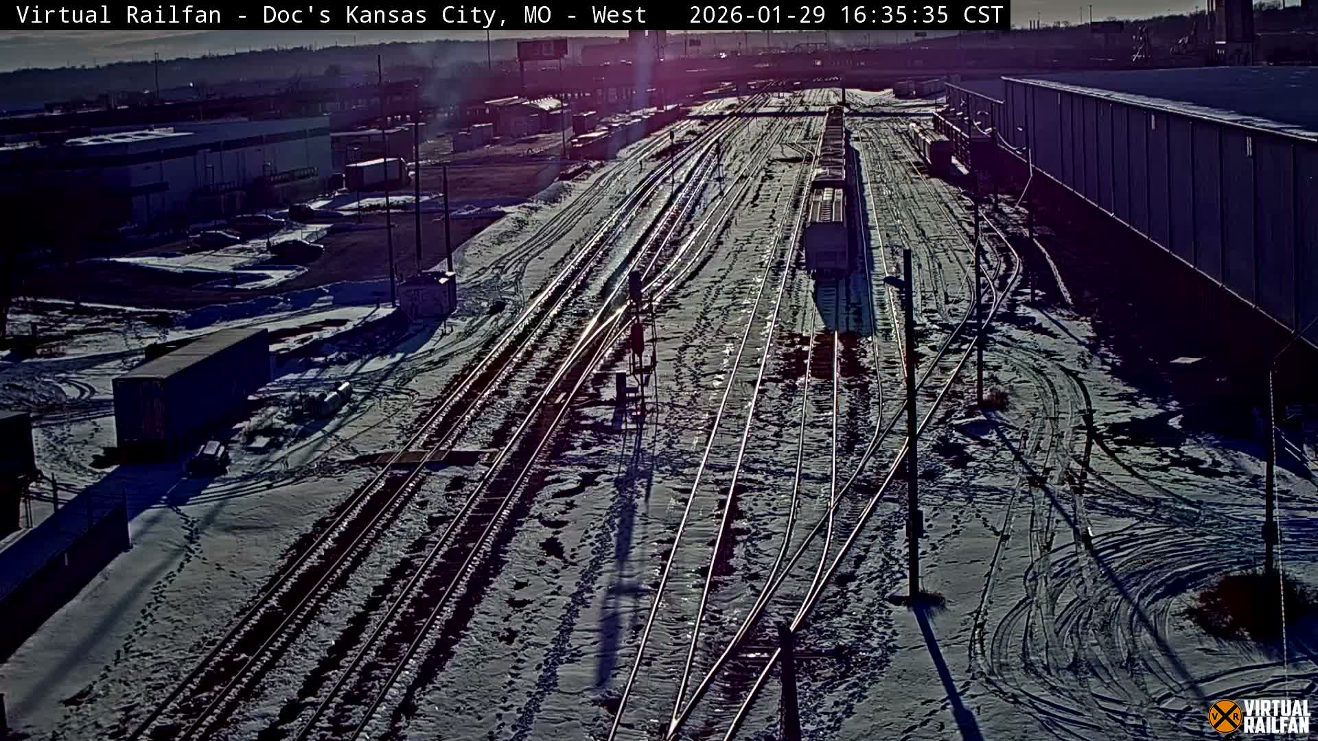 Kansas City Skyline & Train Depot Live Cam - Kansas City, Jackson, Missouri, USA 
