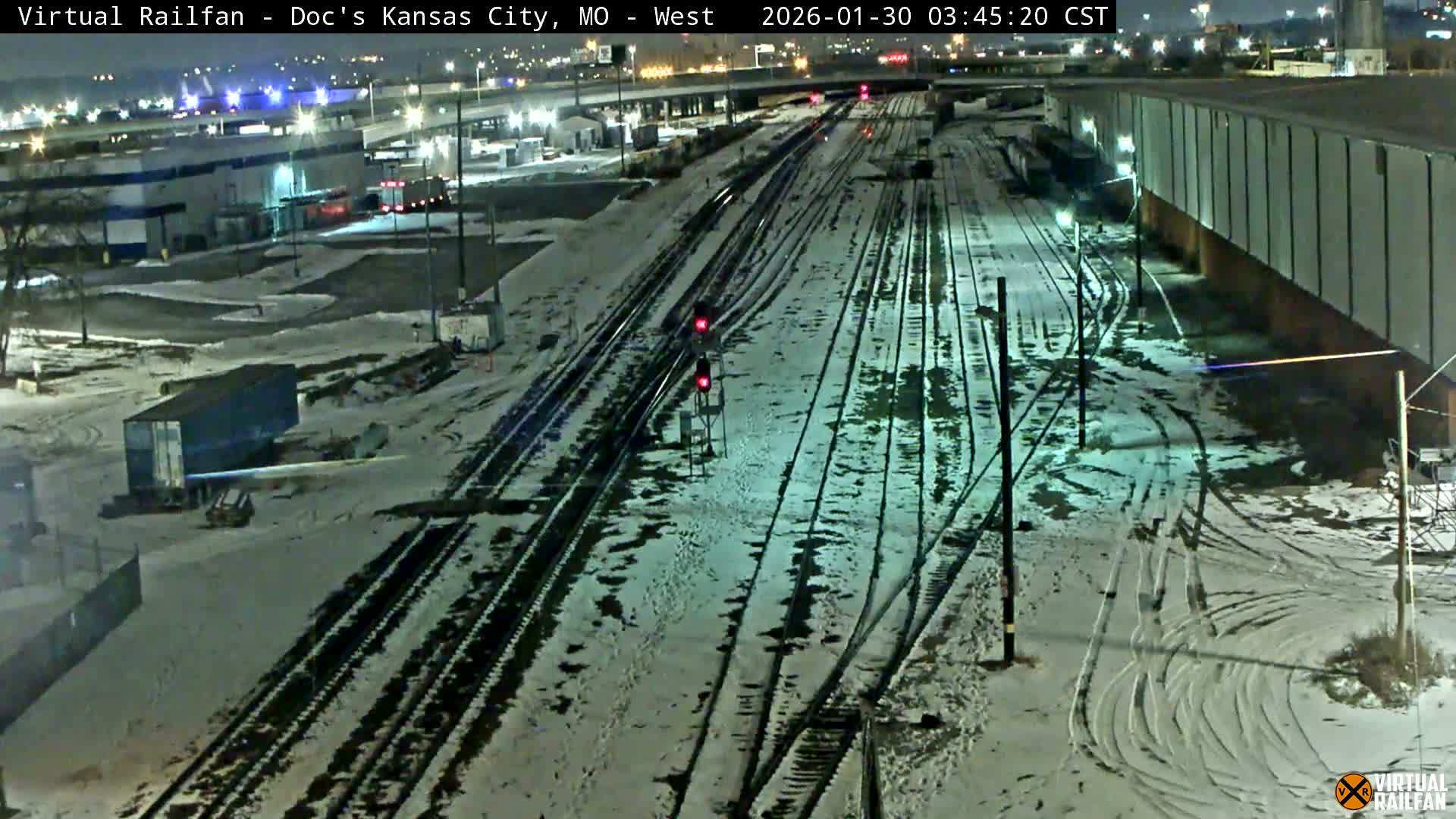 Kansas City Skyline & Train Depot Live Cam - Kansas City, Jackson, Missouri, USA 