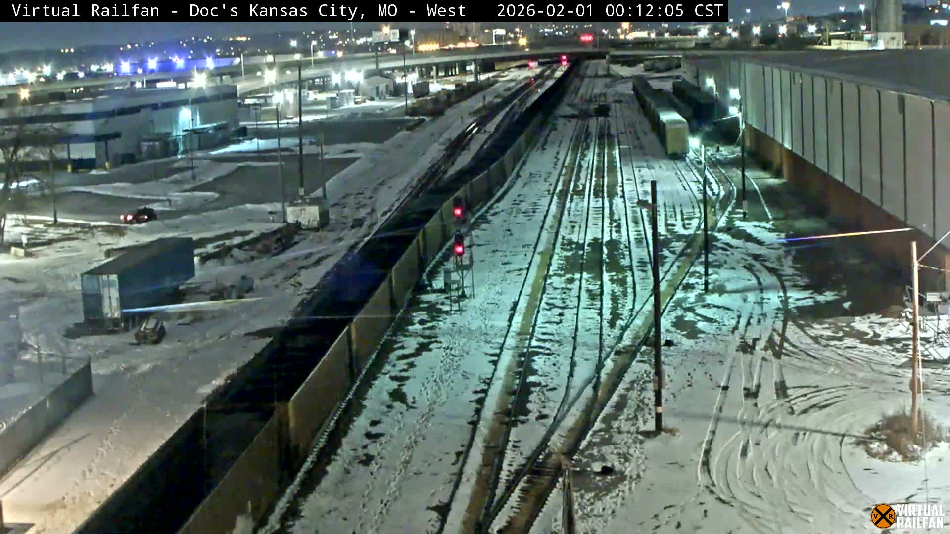 Kansas City Skyline & Train Depot Live Cam - Kansas City, Jackson, Missouri, USA 