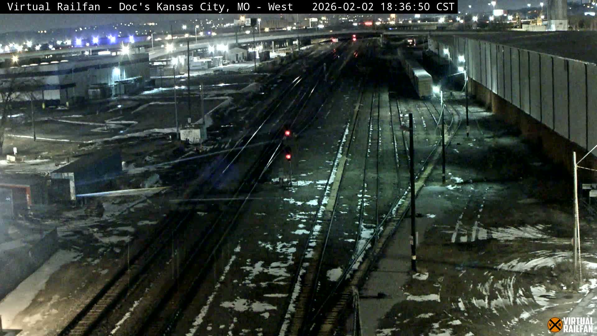 Kansas City Skyline & Train Depot Live Cam - Kansas City, Jackson, Missouri, USA 