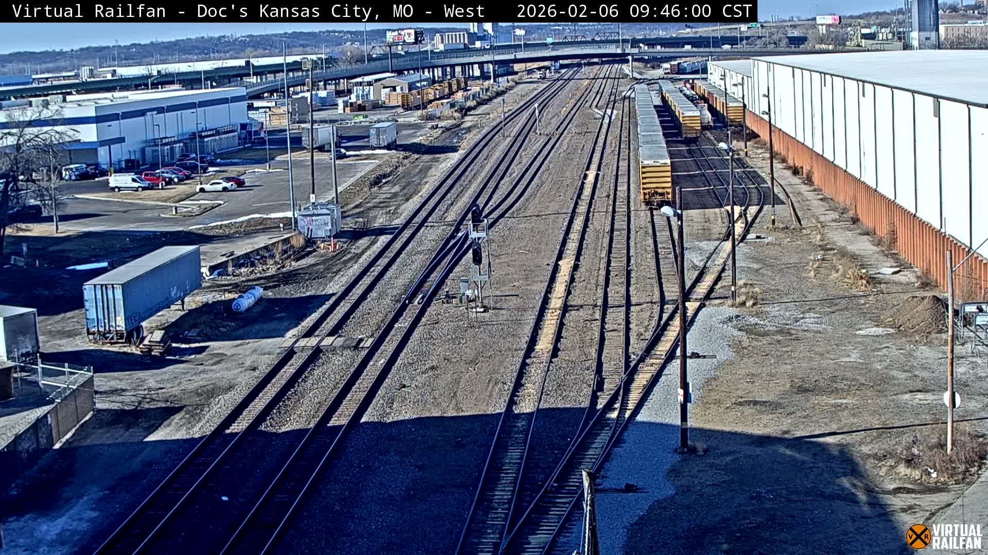 Kansas City Skyline & Train Depot Live Cam - Kansas City, Jackson, Missouri, USA 