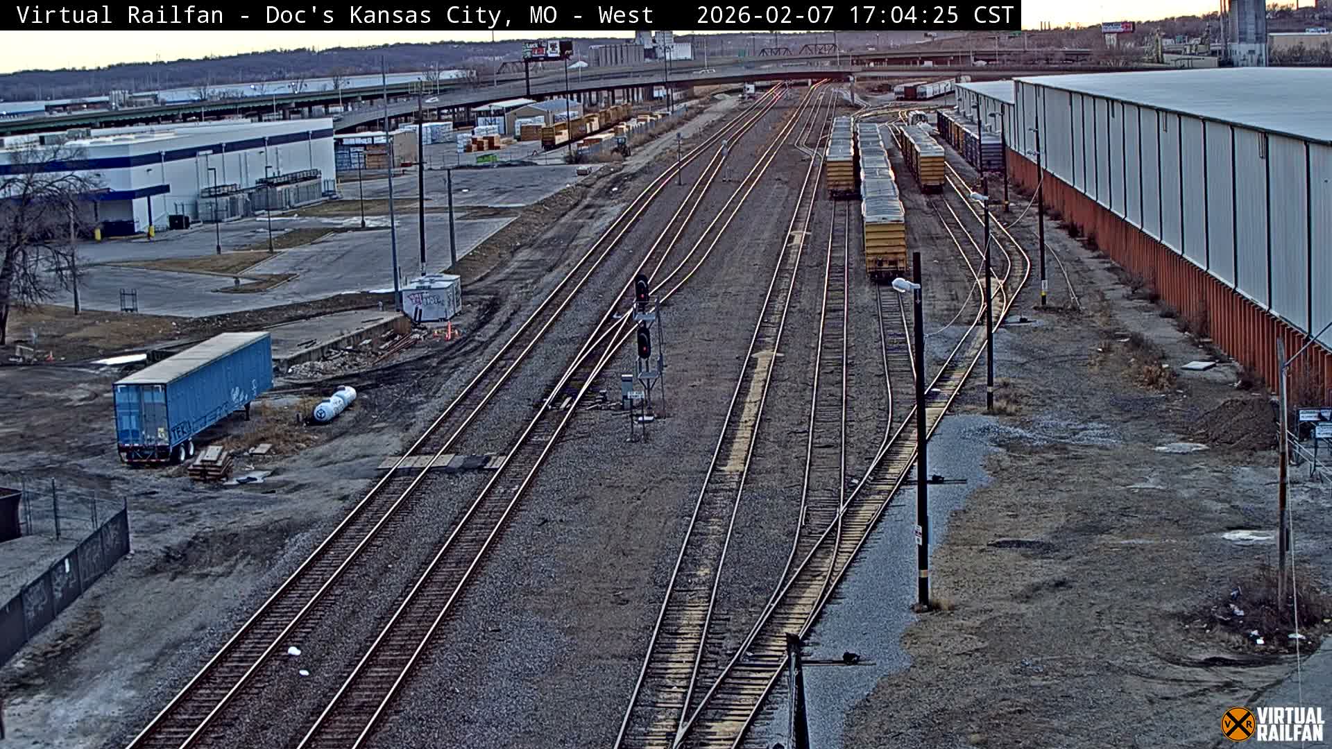 Kansas City Skyline & Train Depot Live Cam - Kansas City, Jackson, Missouri, USA 