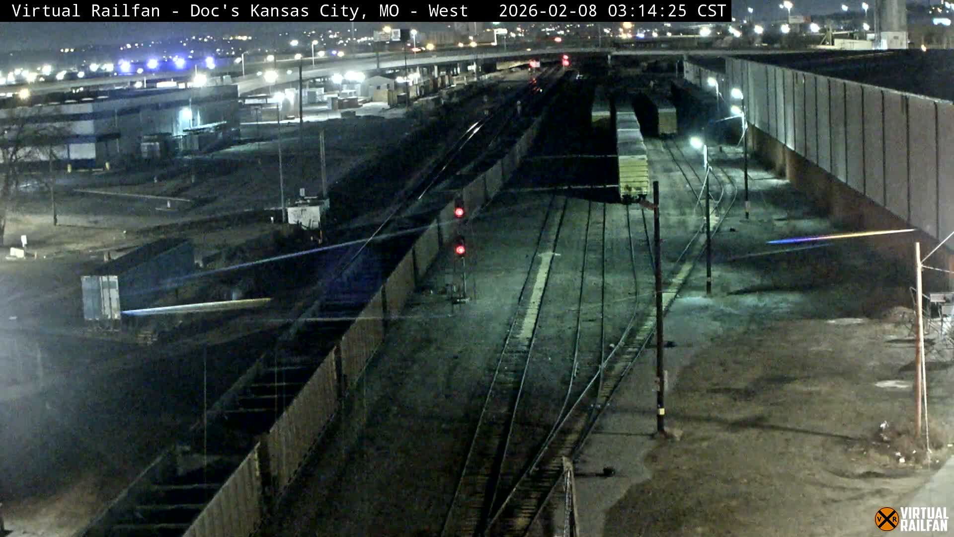 Kansas City Skyline & Train Depot Live Cam - Kansas City, Jackson, Missouri, USA 
