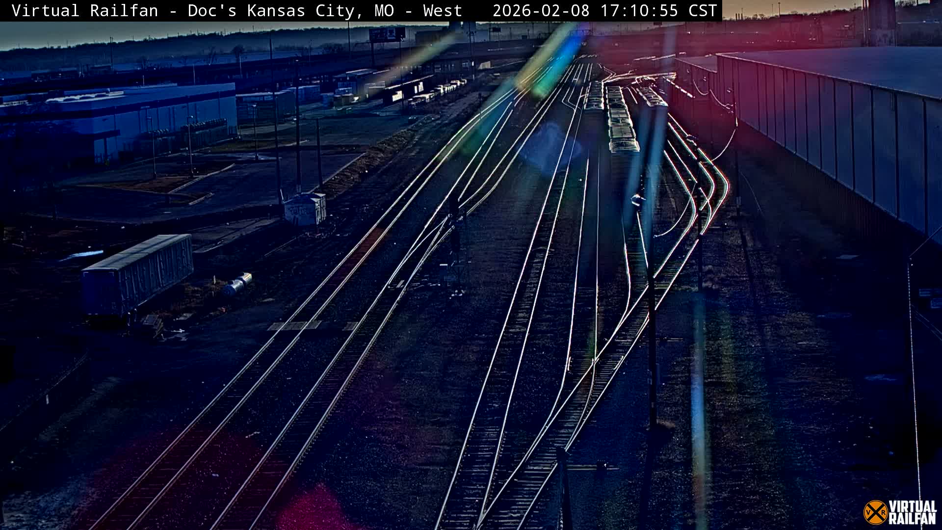 Kansas City Skyline & Train Depot Live Cam - Kansas City, Jackson, Missouri, USA 