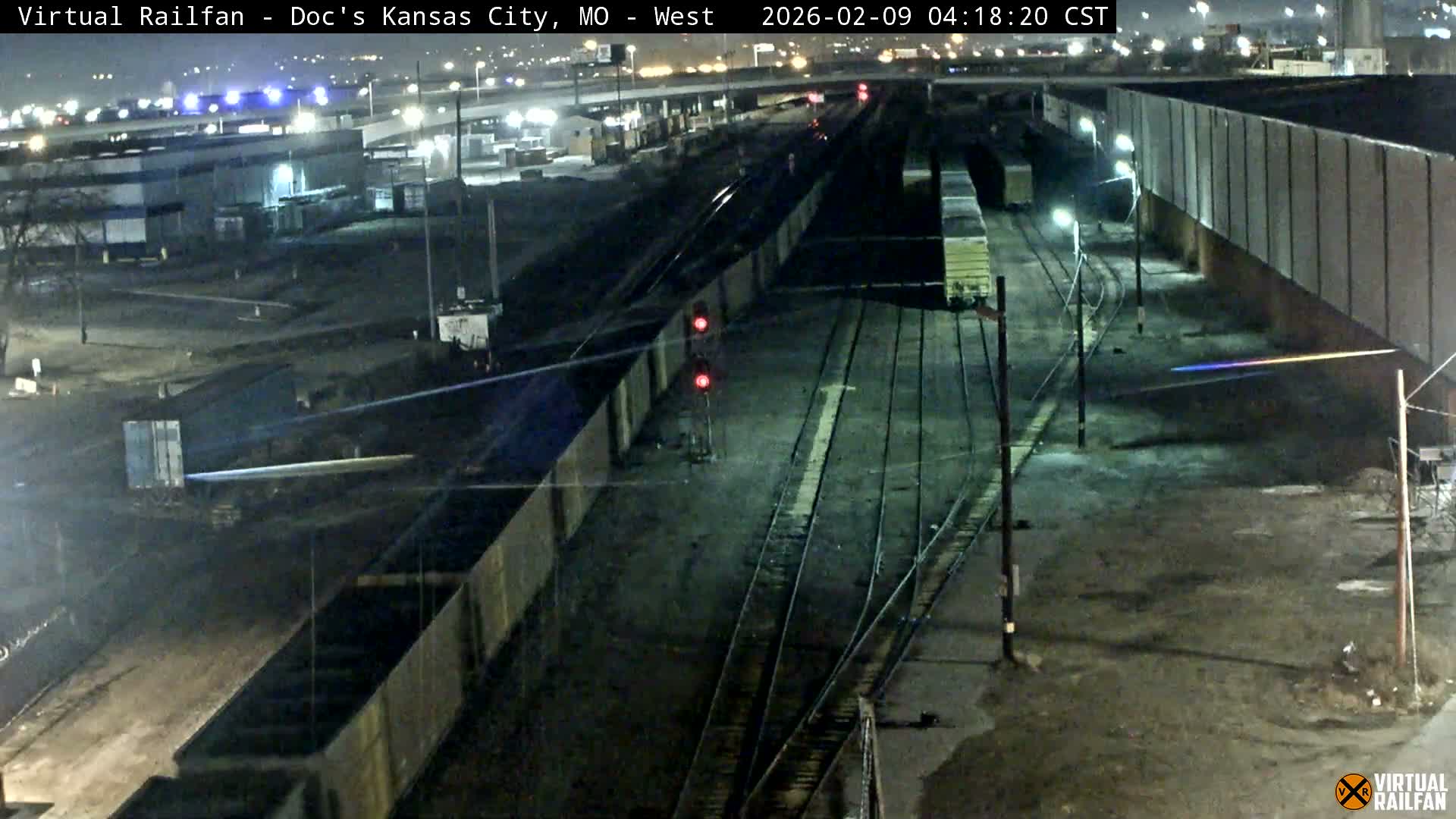 Kansas City Skyline & Train Depot Live Cam - Kansas City, Jackson, Missouri, USA 