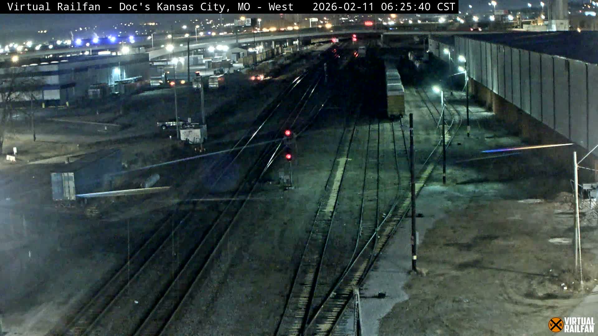 Kansas City Skyline & Train Depot Live Cam - Kansas City, Jackson, Missouri, USA 