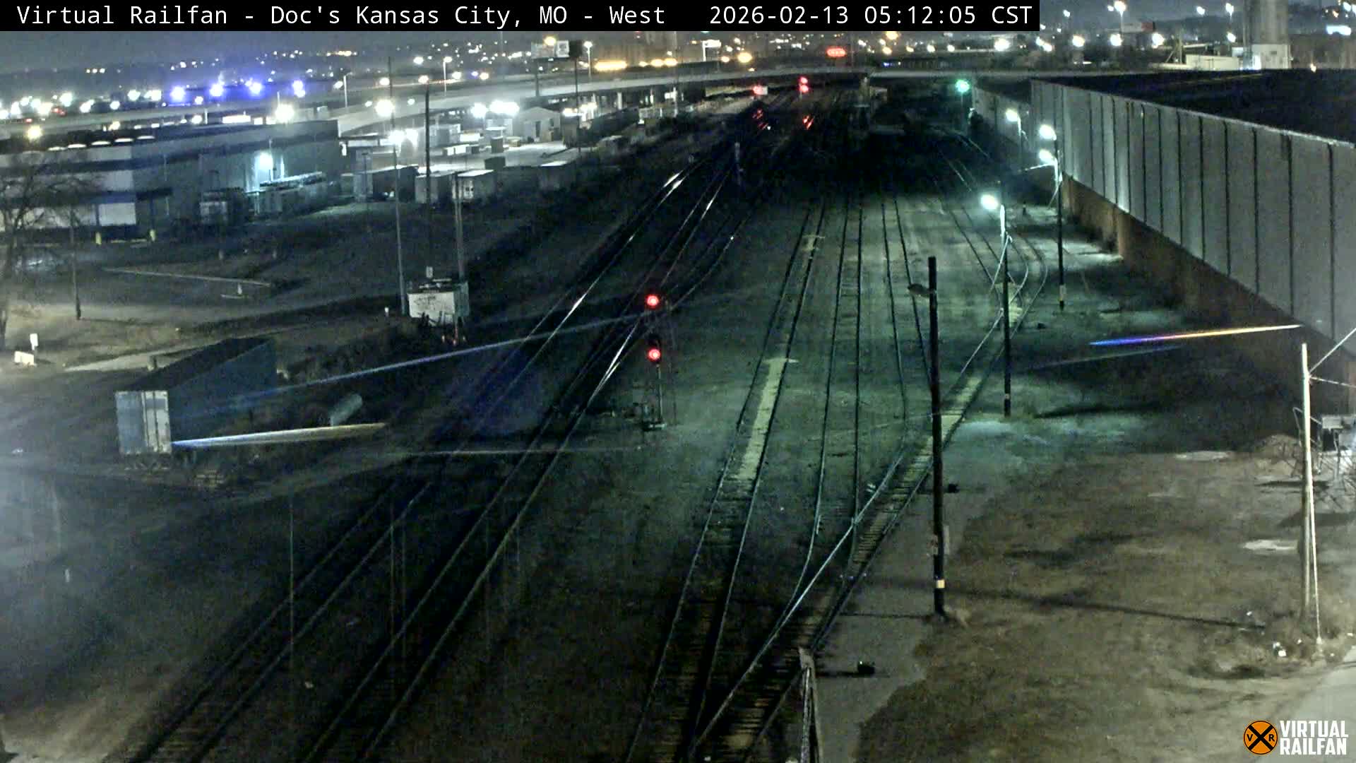 Kansas City Skyline & Train Depot Live Cam - Kansas City, Jackson, Missouri, USA 