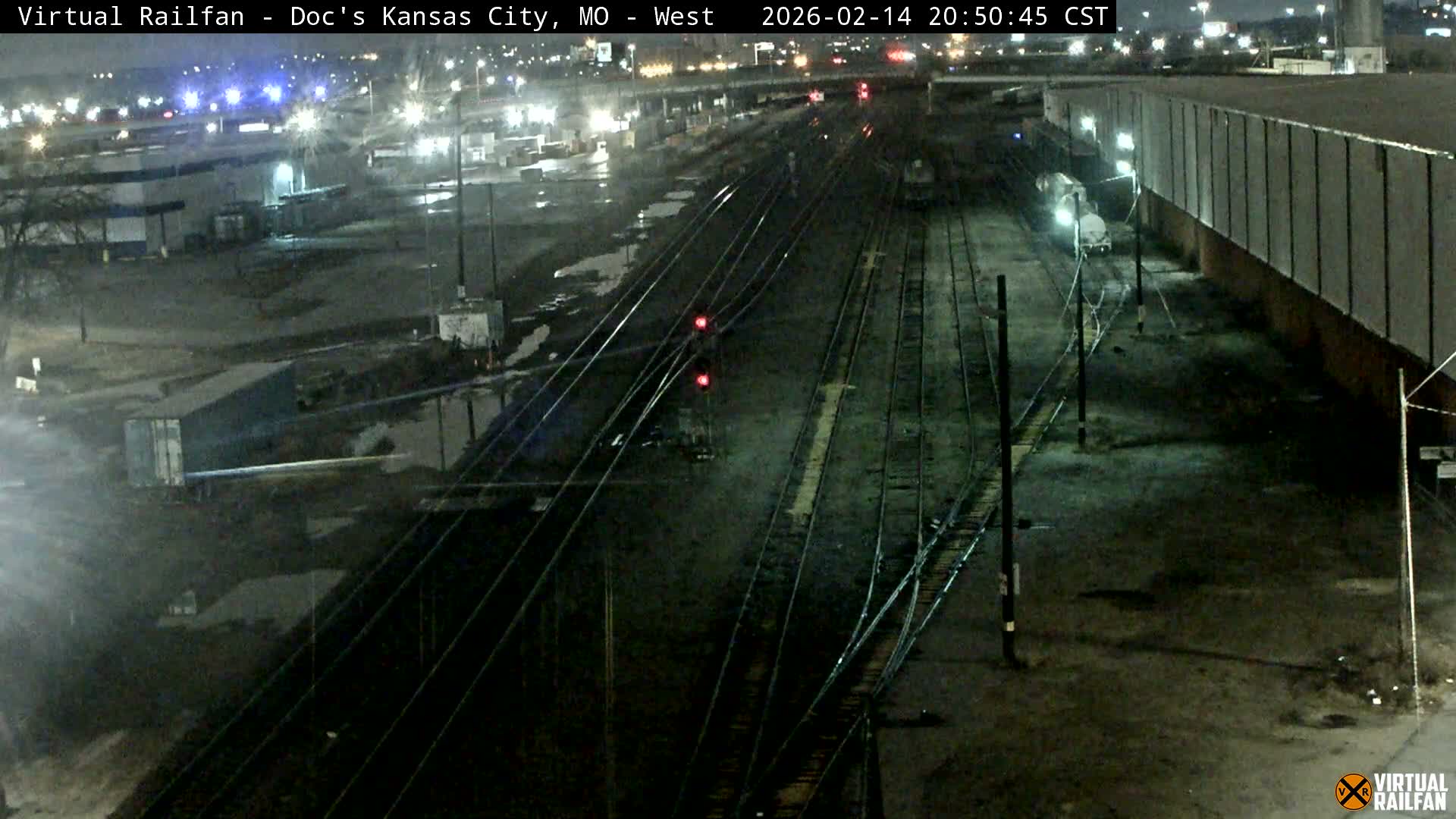 Kansas City Skyline & Train Depot Live Cam - Kansas City, Jackson, Missouri, USA 