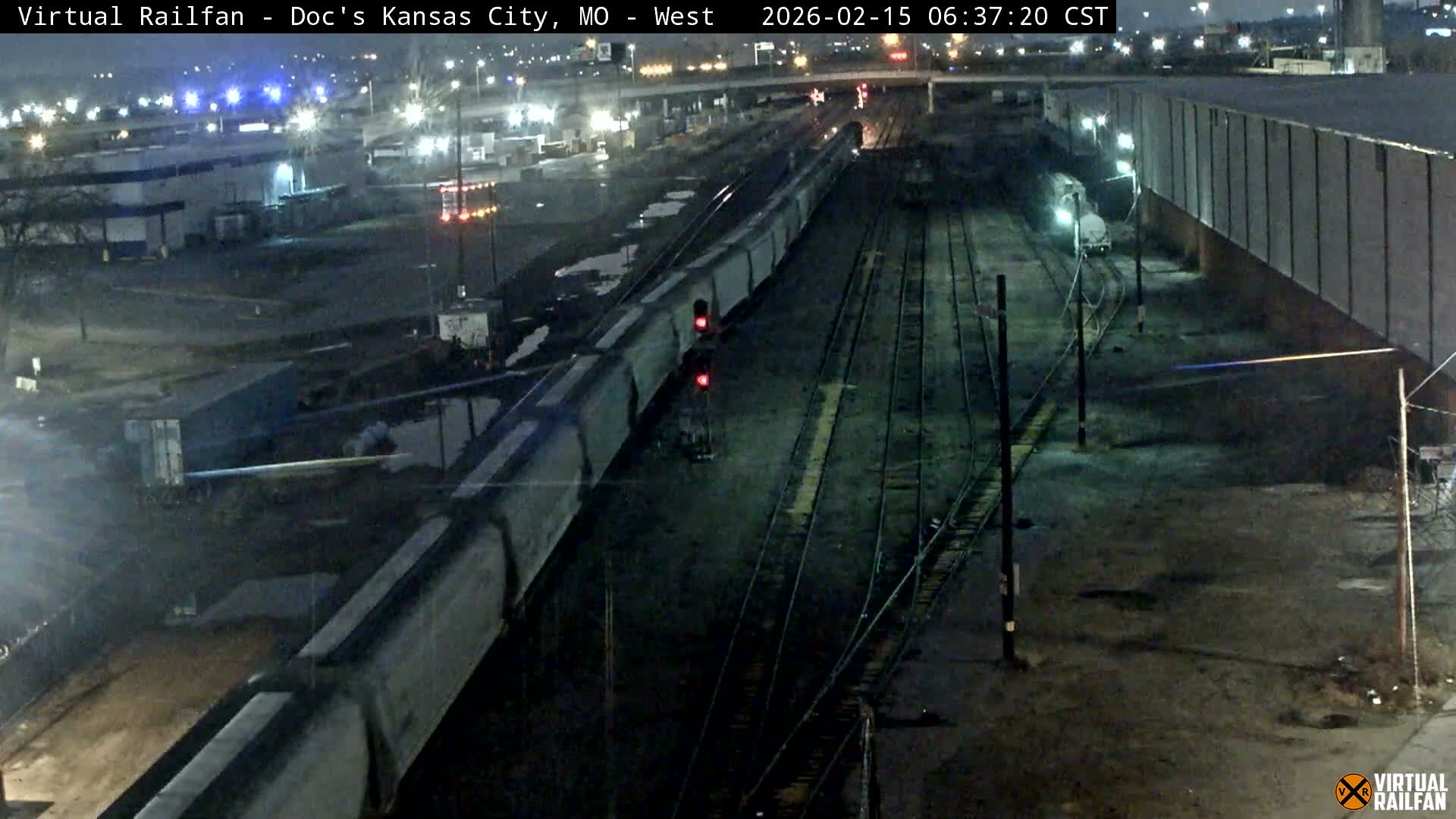 Kansas City Skyline & Train Depot Live Cam - Kansas City, Jackson, Missouri, USA 
