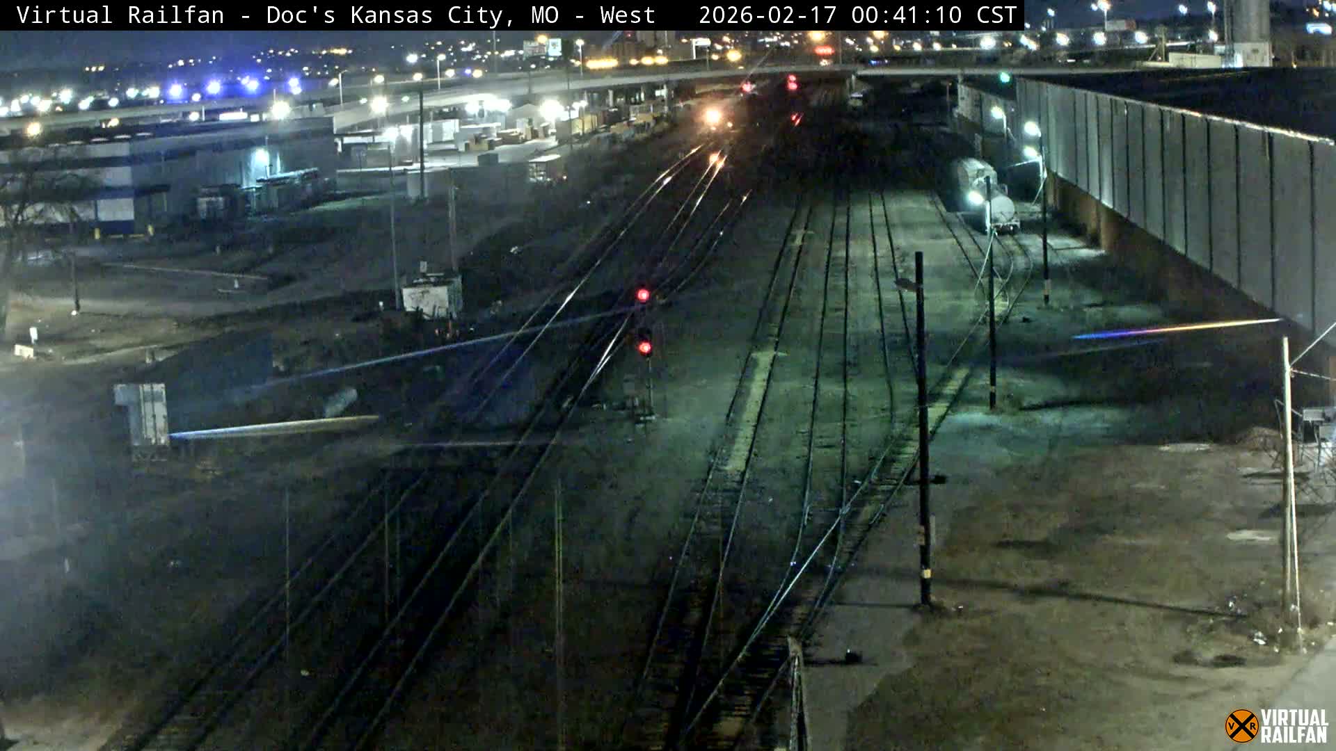 Kansas City Skyline & Train Depot Live Cam - Kansas City, Jackson, Missouri, USA 