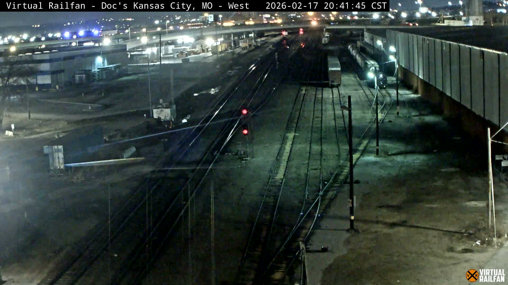 Kansas City Skyline & Train Depot Live Cam - Kansas City, Jackson, Missouri, USA 