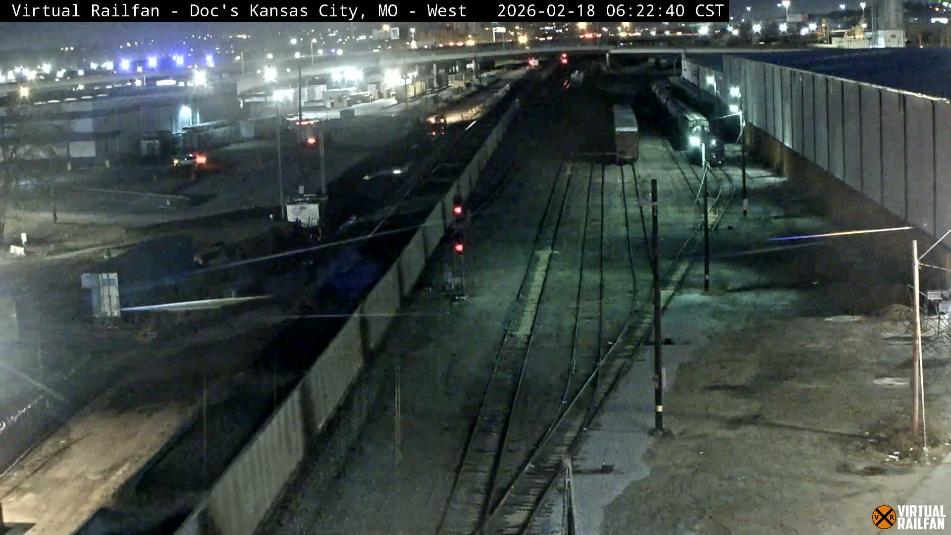 Kansas City Skyline & Train Depot Live Cam - Kansas City, Jackson, Missouri, USA 
