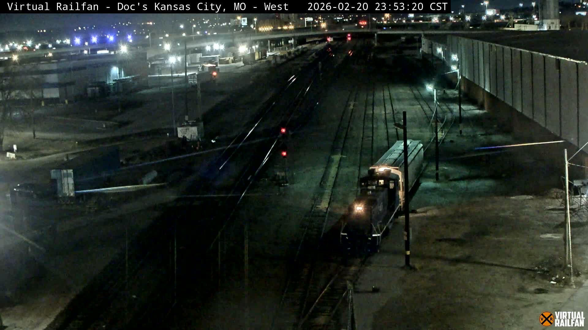 Kansas City Skyline & Train Depot Live Cam - Kansas City, Jackson, Missouri, USA 