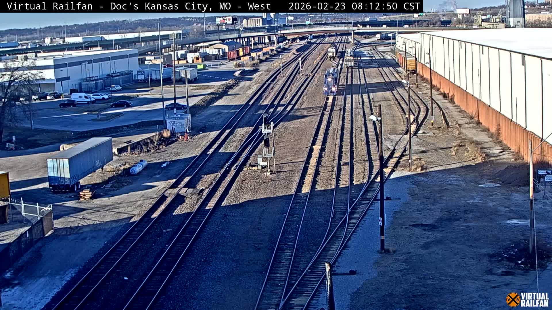 Kansas City Skyline & Train Depot Live Cam - Kansas City, Jackson, Missouri, USA 