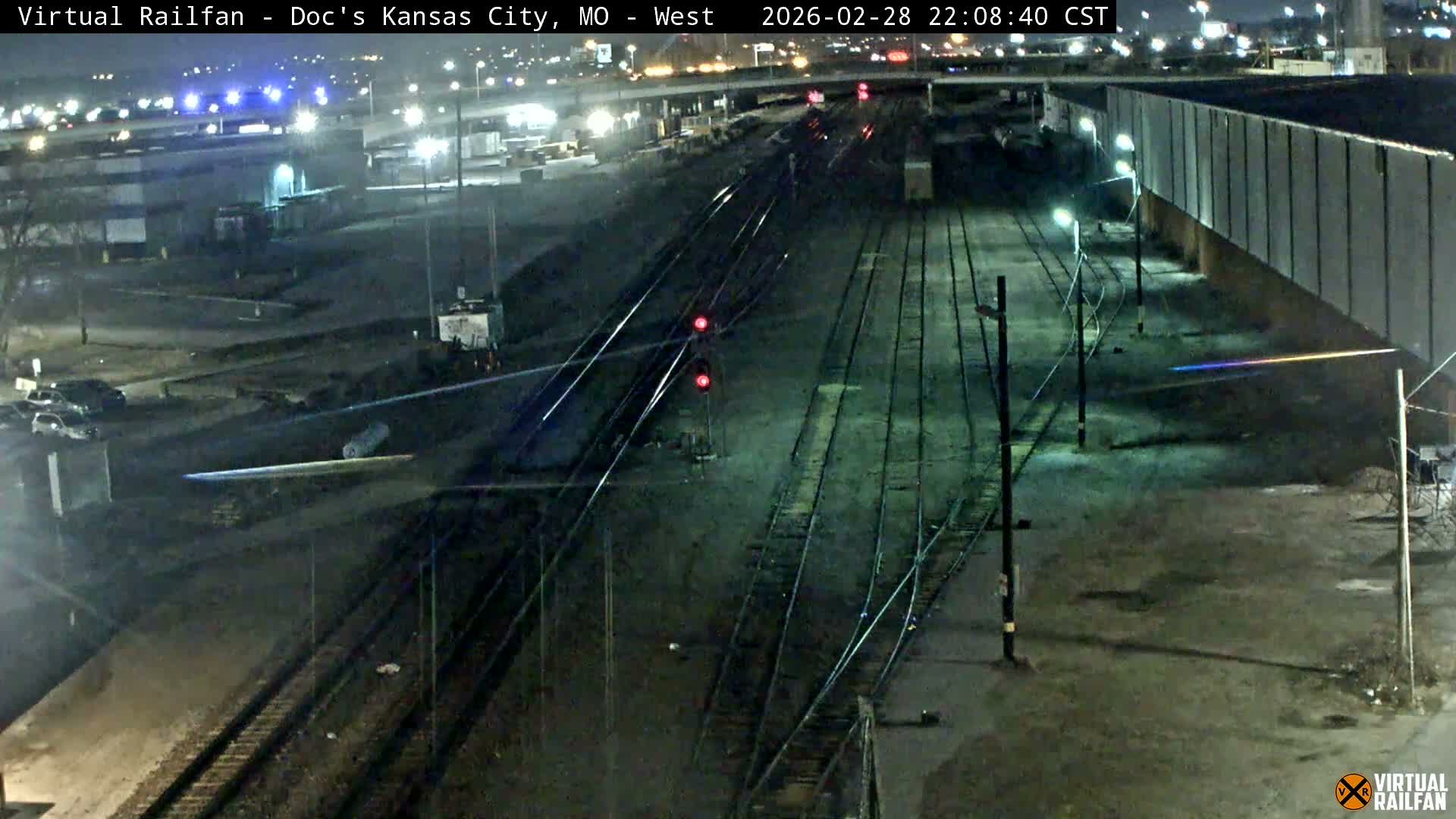 Kansas City Skyline & Train Depot Live Cam - Kansas City, Jackson, Missouri, USA 