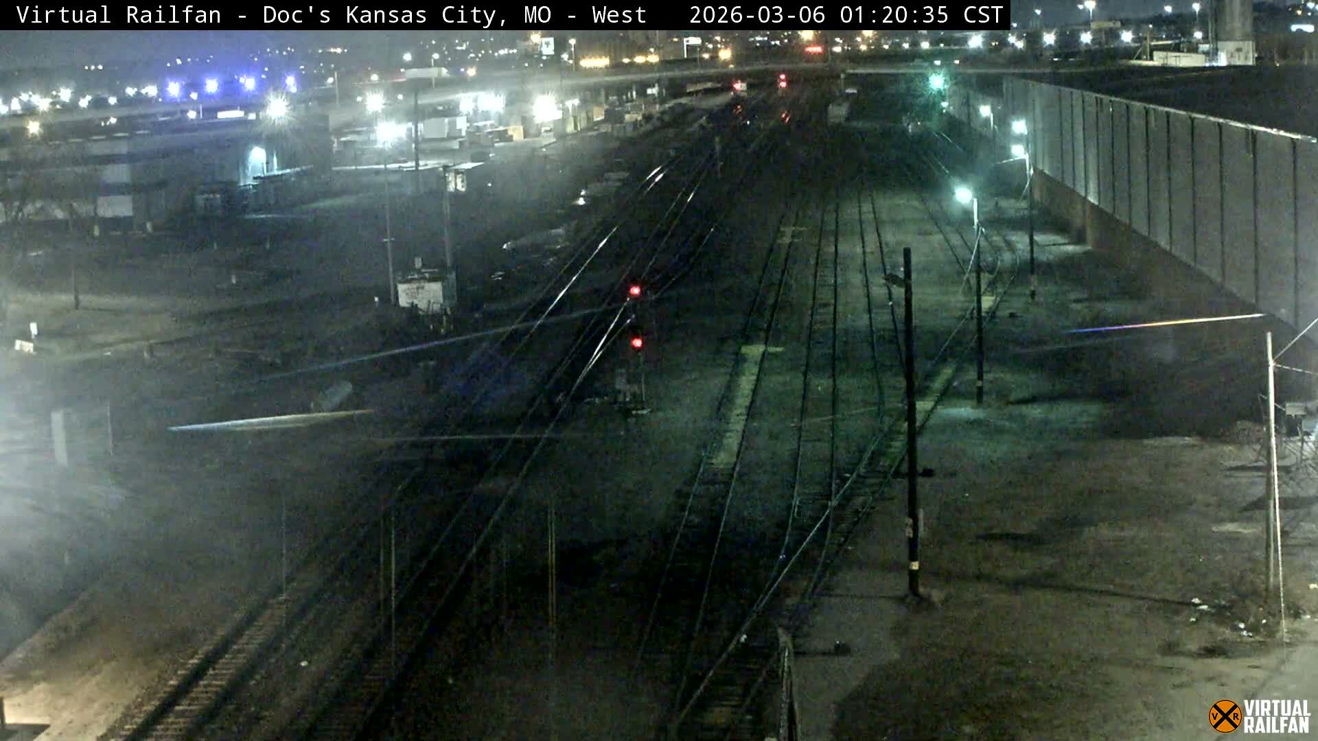 Kansas City Skyline & Train Depot Live Cam - Kansas City, Jackson, Missouri, USA 