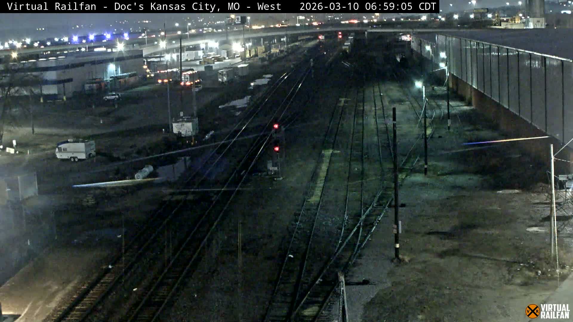 Kansas City Skyline & Train Depot Live Cam - Kansas City, Jackson, Missouri, USA 