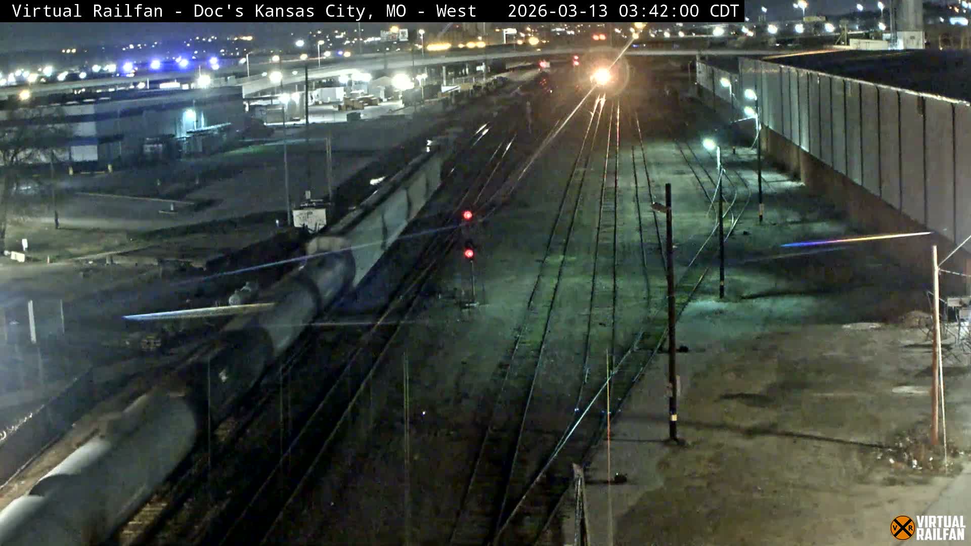 Kansas City Skyline & Train Depot Live Cam - Kansas City, Jackson, Missouri, USA 