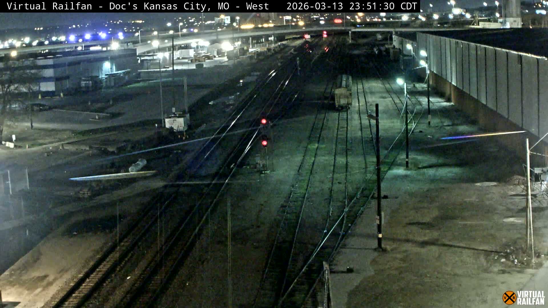 Kansas City Skyline & Train Depot Live Cam - Kansas City, Jackson, Missouri, USA 