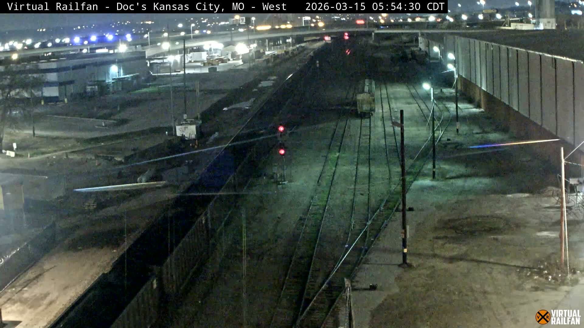 Kansas City Skyline & Train Depot Live Cam - Kansas City, Jackson, Missouri, USA 