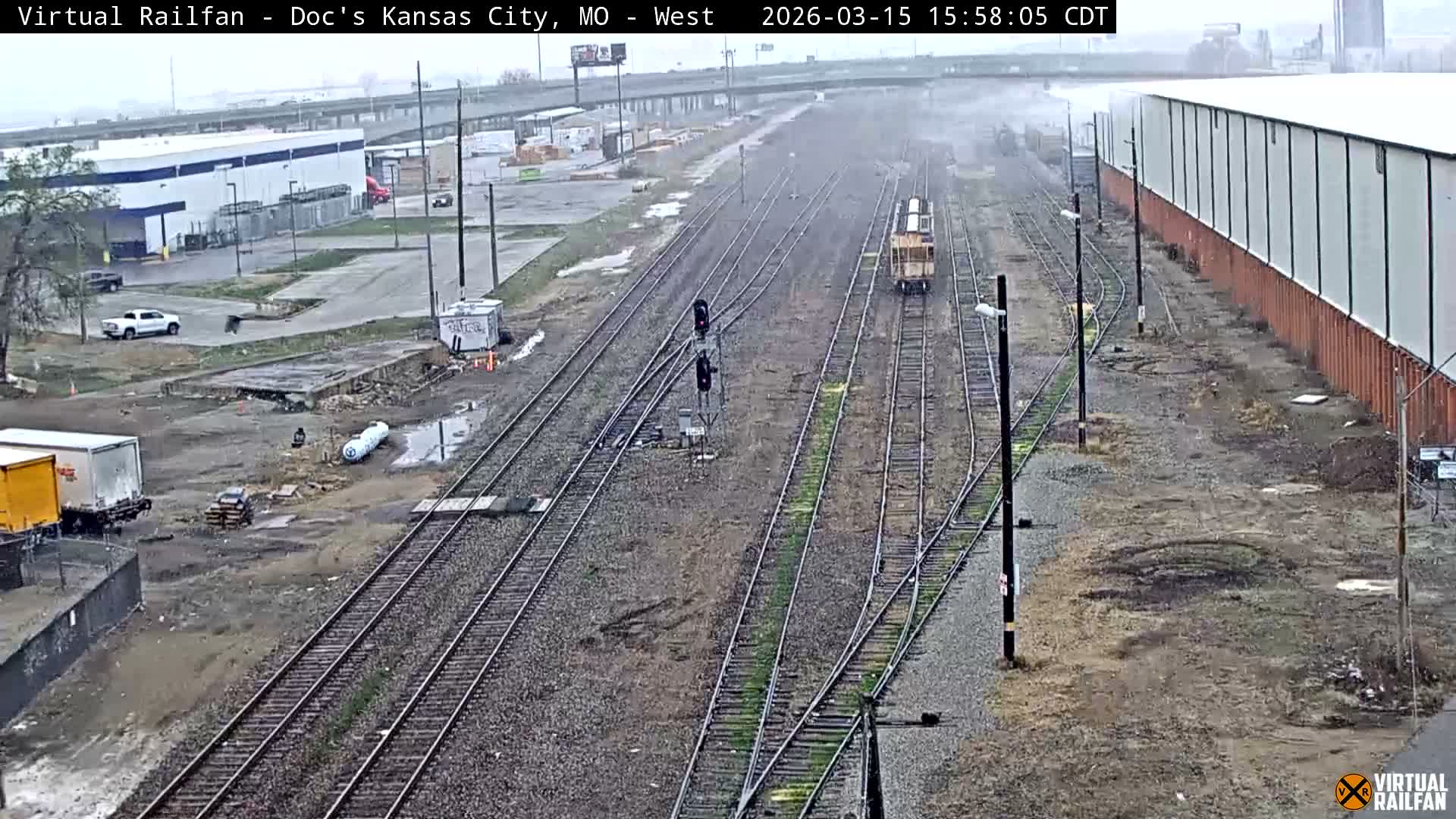 Kansas City Skyline & Train Depot Live Cam - Kansas City, Jackson, Missouri, USA 
