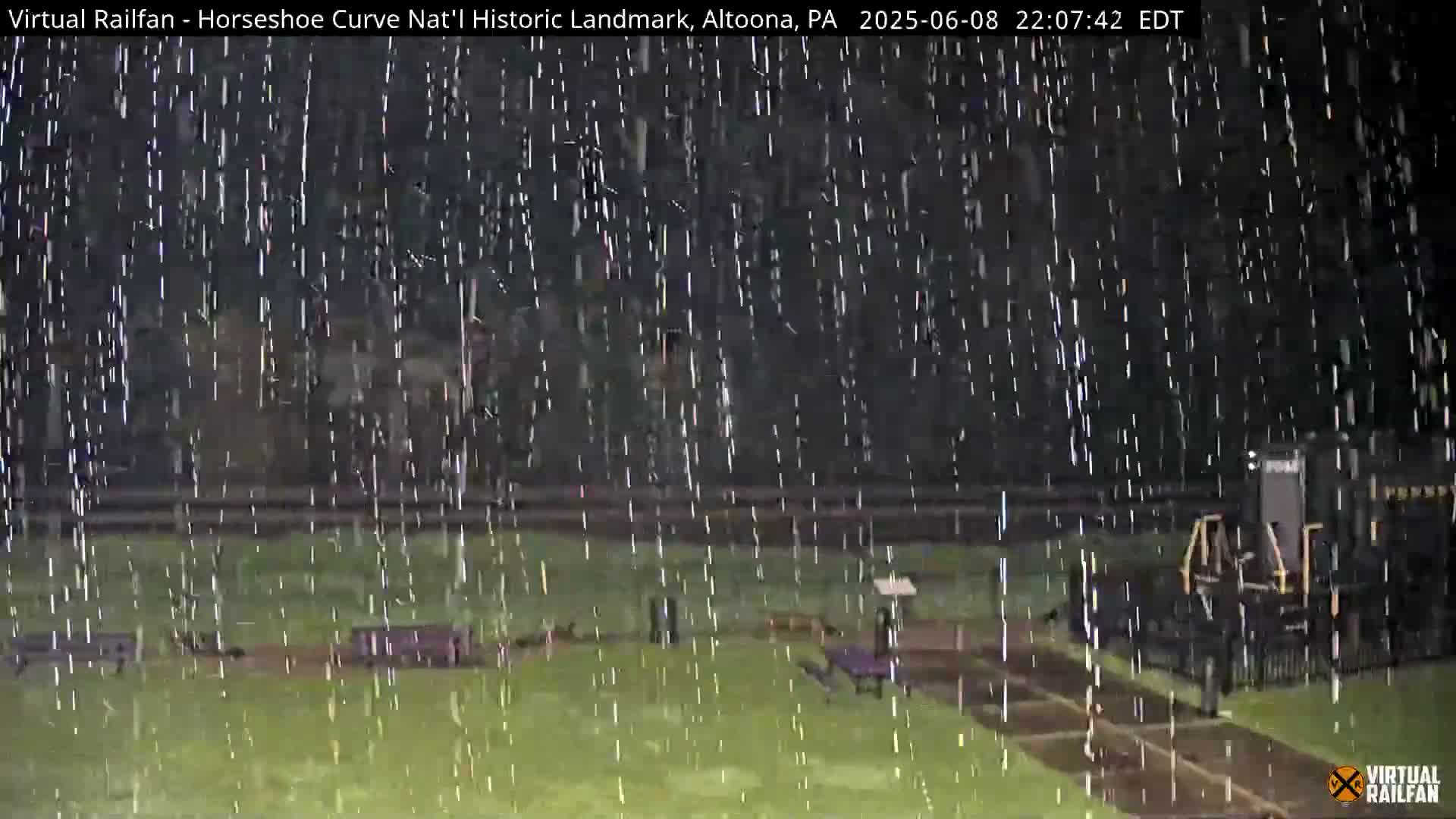 Altoona, The  Horseshoe Curve National Historic Landmark Railroad Live Cam - Altoona, Blair County, Pennsylvania, USA