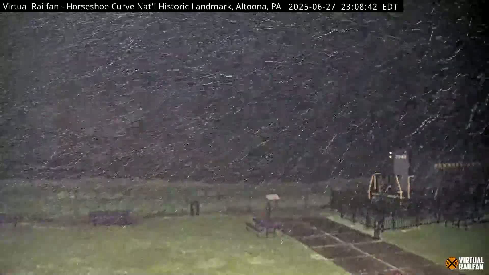 Altoona, The  Horseshoe Curve National Historic Landmark Railroad Live Cam - Altoona, Blair County, Pennsylvania, USA