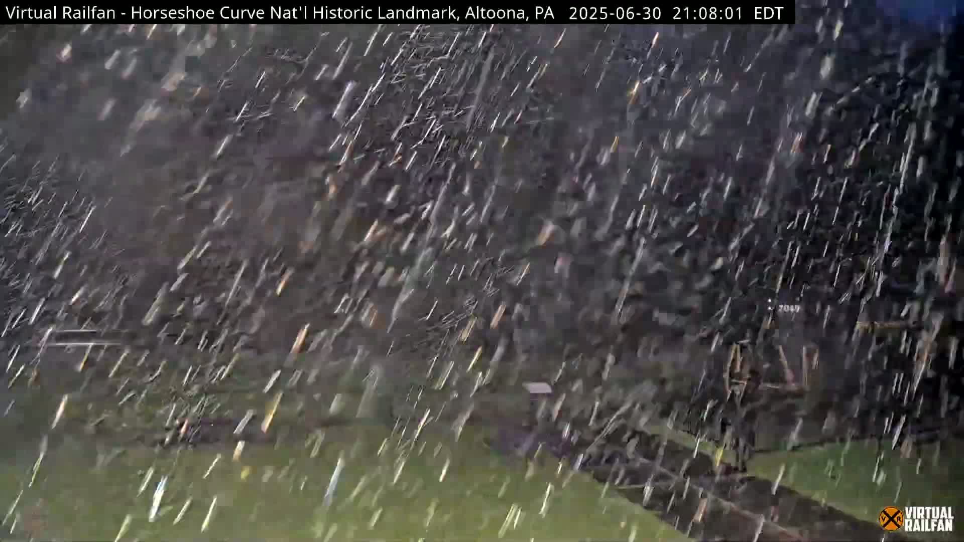 Altoona, The  Horseshoe Curve National Historic Landmark Railroad Live Cam - Altoona, Blair County, Pennsylvania, USA