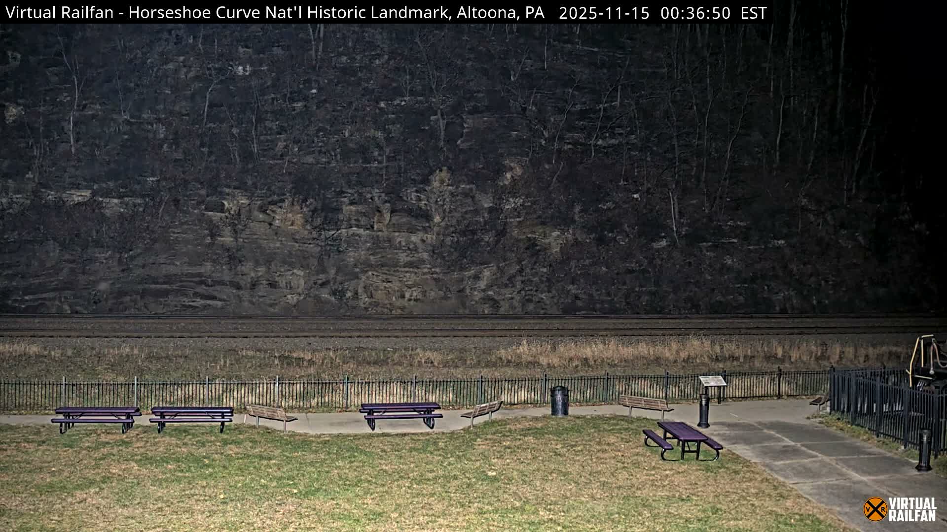 Altoona, The  Horseshoe Curve National Historic Landmark Railroad Live Cam - Altoona, Blair County, Pennsylvania, USA