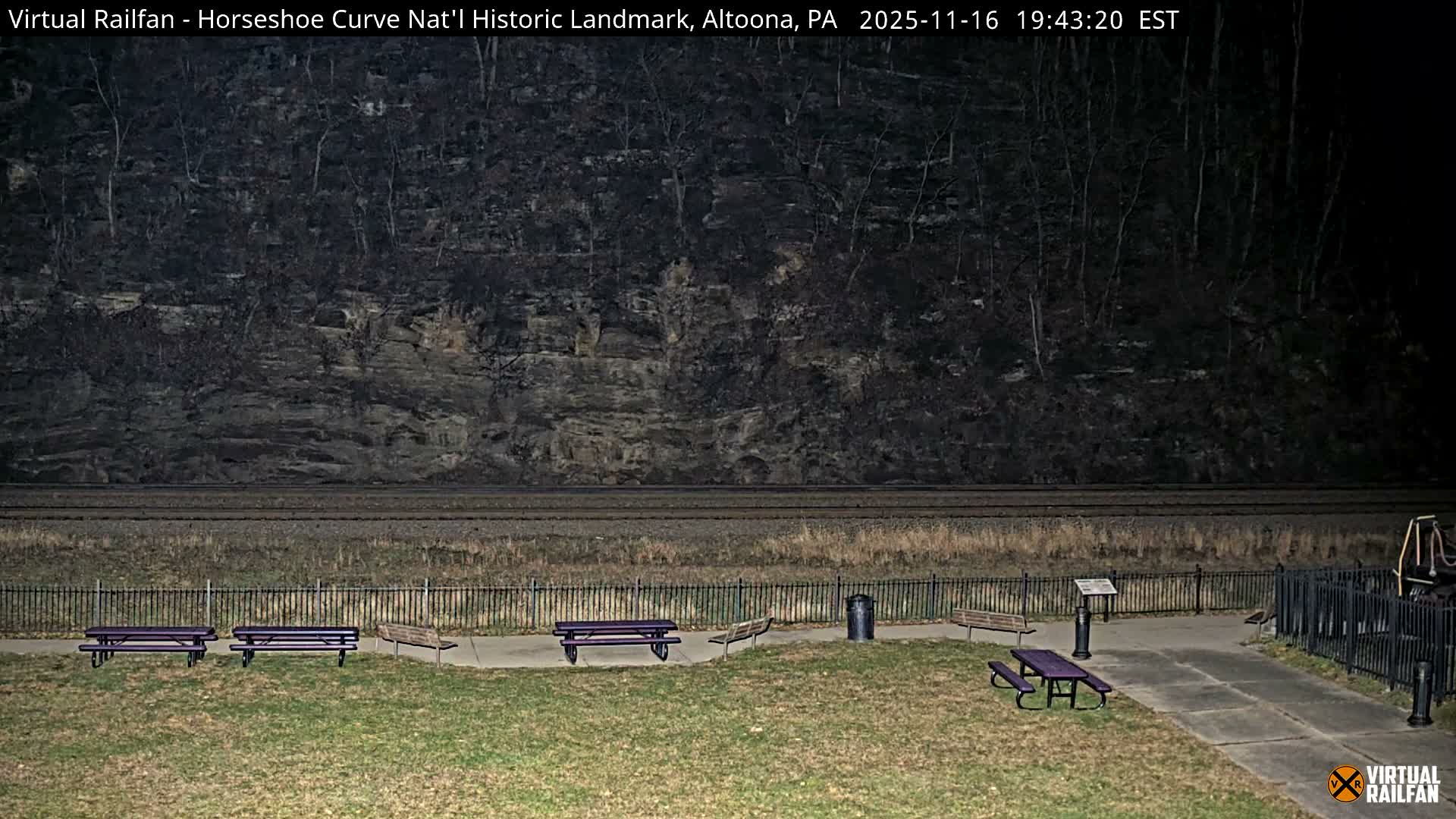 Altoona, The  Horseshoe Curve National Historic Landmark Railroad Live Cam - Altoona, Blair County, Pennsylvania, USA