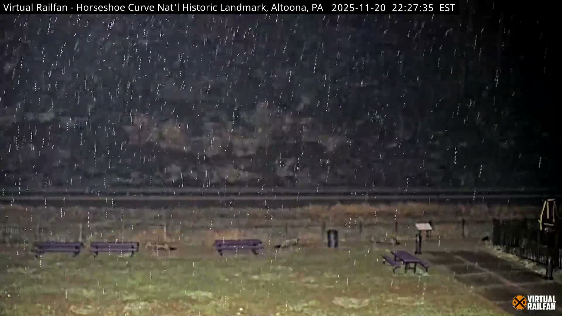 Altoona, The  Horseshoe Curve National Historic Landmark Railroad Live Cam - Altoona, Blair County, Pennsylvania, USA