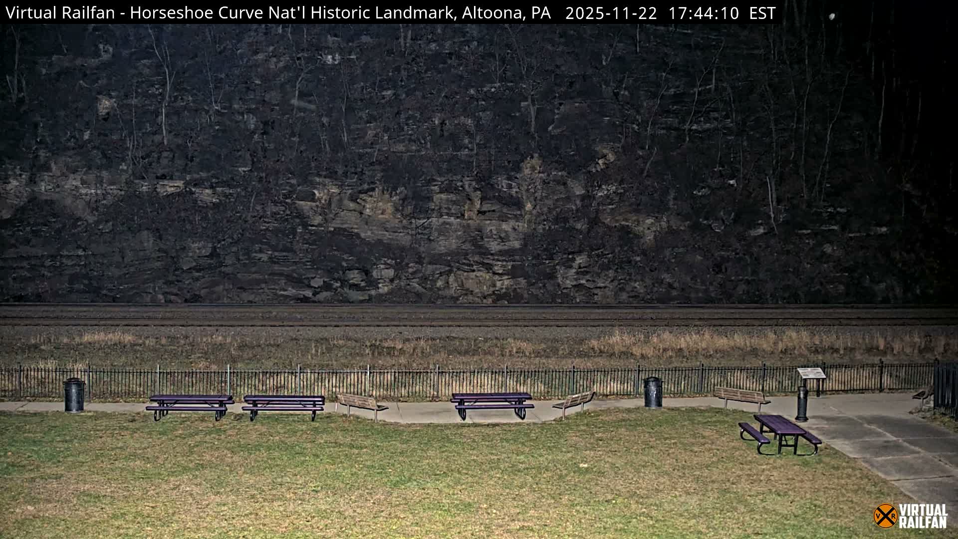 Altoona, The  Horseshoe Curve National Historic Landmark Railroad Live Cam - Altoona, Blair County, Pennsylvania, USA
