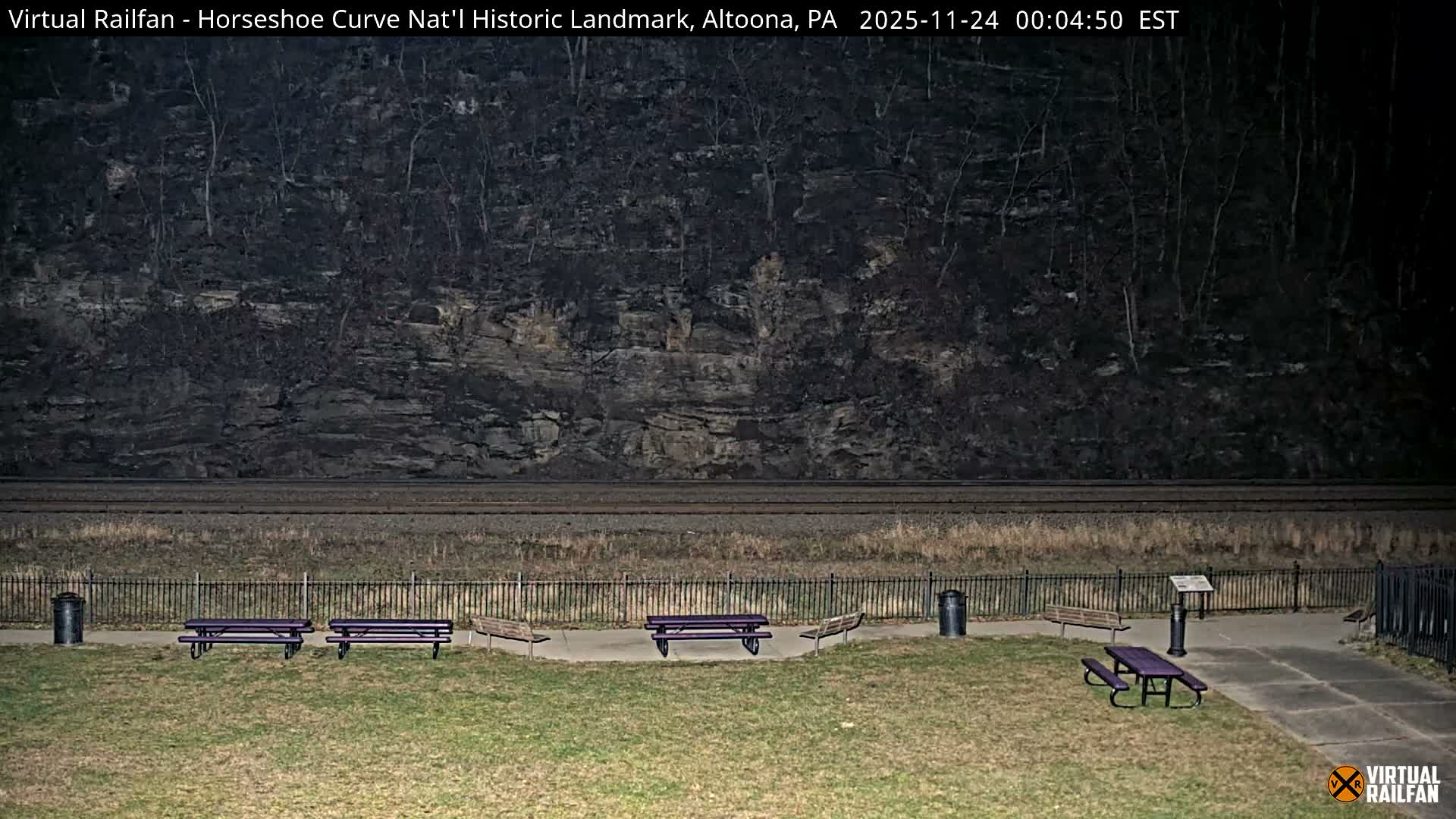 Altoona, The  Horseshoe Curve National Historic Landmark Railroad Live Cam - Altoona, Blair County, Pennsylvania, USA