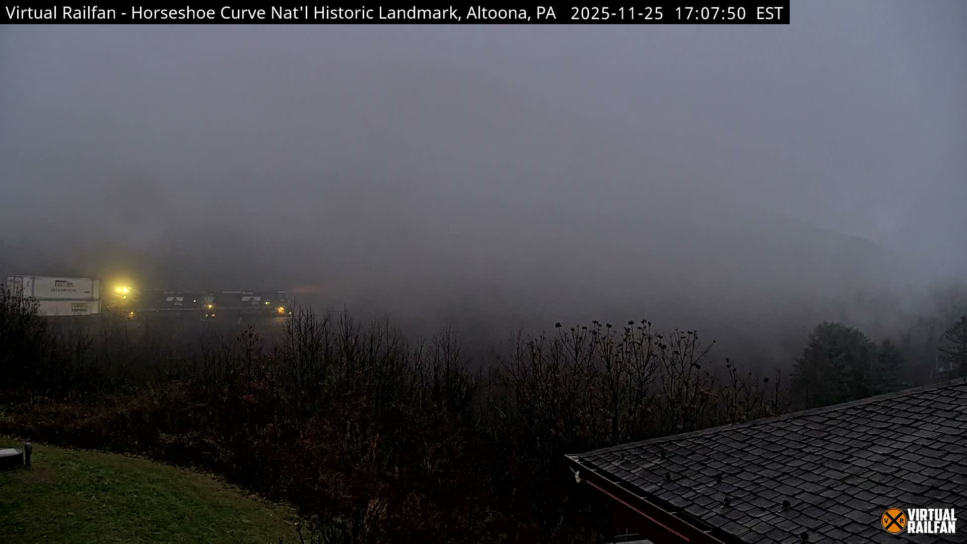 Altoona, The  Horseshoe Curve National Historic Landmark Railroad Live Cam - Altoona, Blair County, Pennsylvania, USA